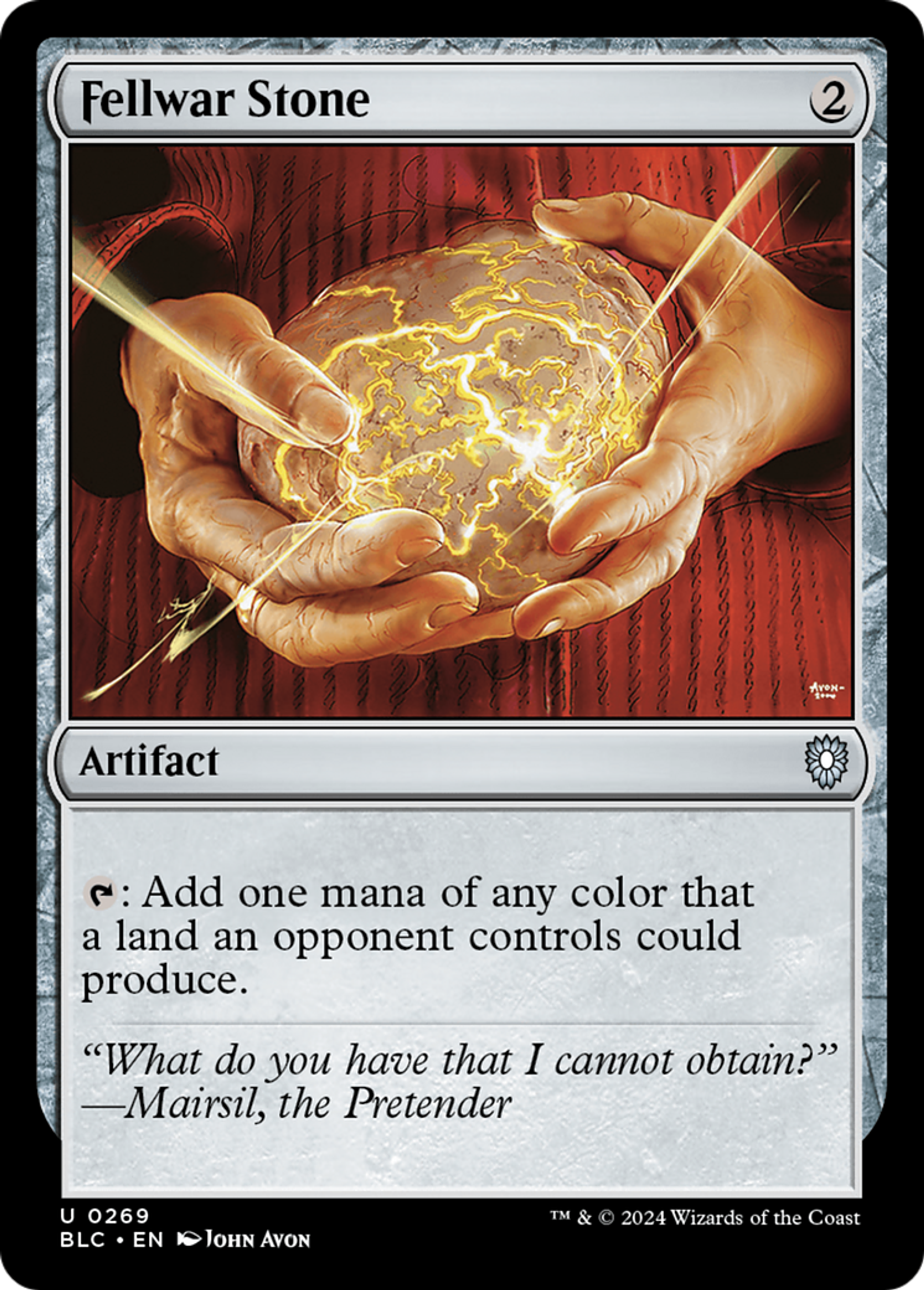 Fellwar Stone — Bloomburrow Commander — Magic: The Gathering