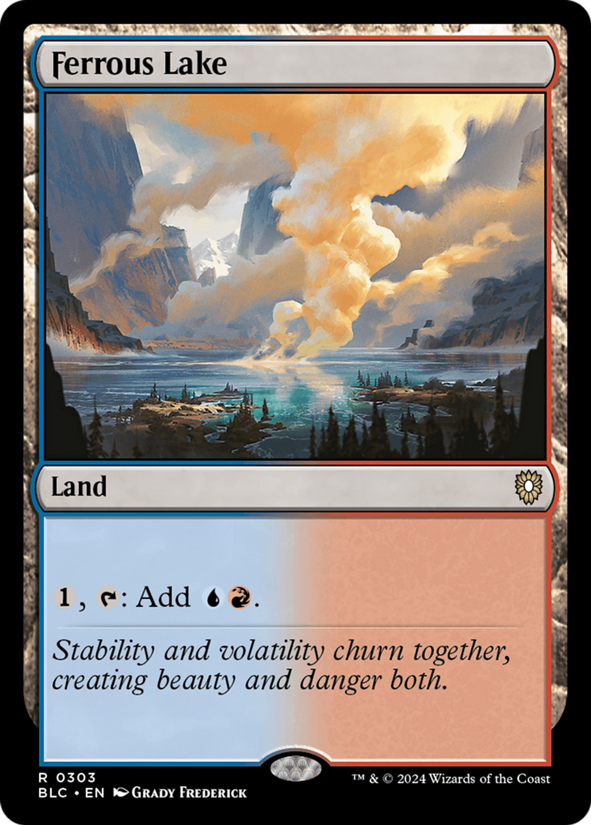Ferrous Lake — Bloomburrow Commander — Magic: The Gathering