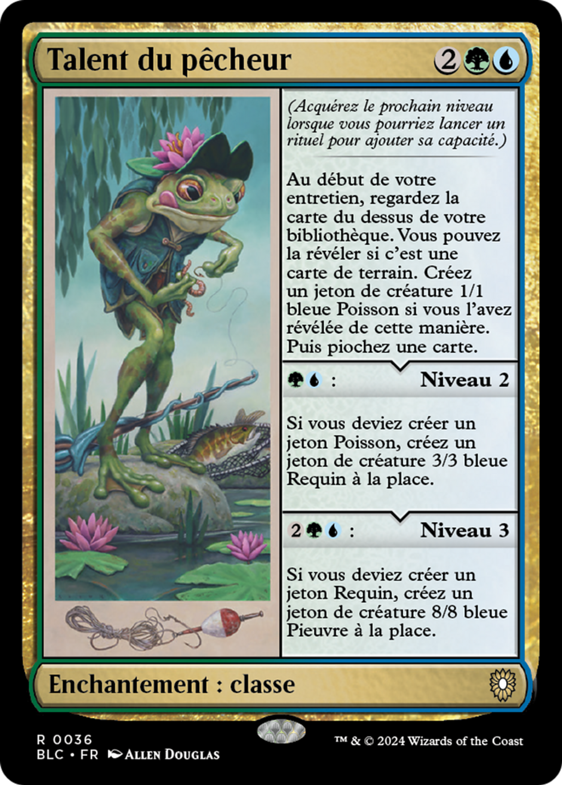 Talent du pêcheur — Bloomburrow Commander — Magic: The Gathering