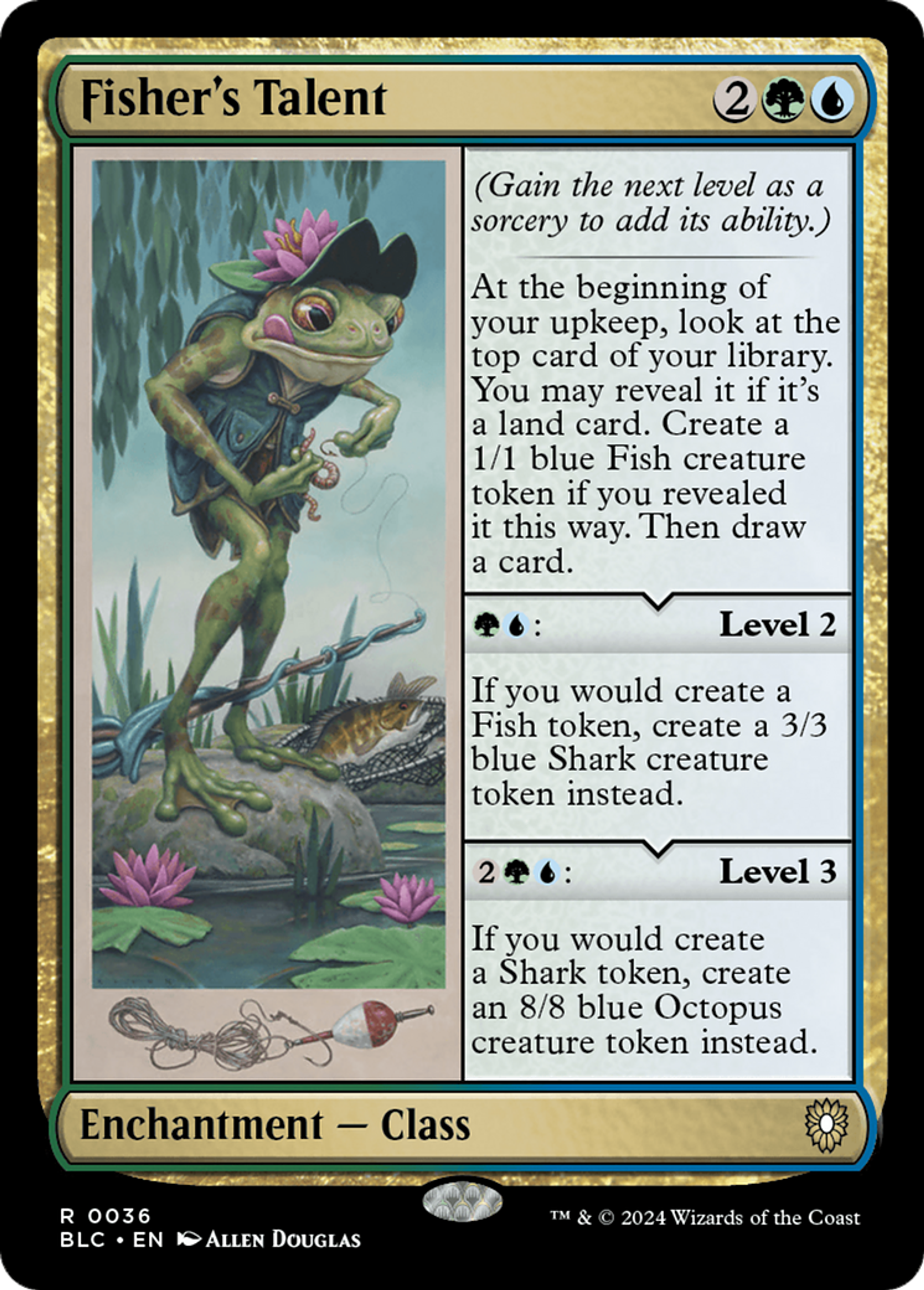 Fisher's Talent — Bloomburrow Commander — Magic: The Gathering