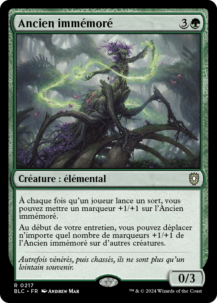 Ancien immémoré — Bloomburrow Commander — Magic: The Gathering