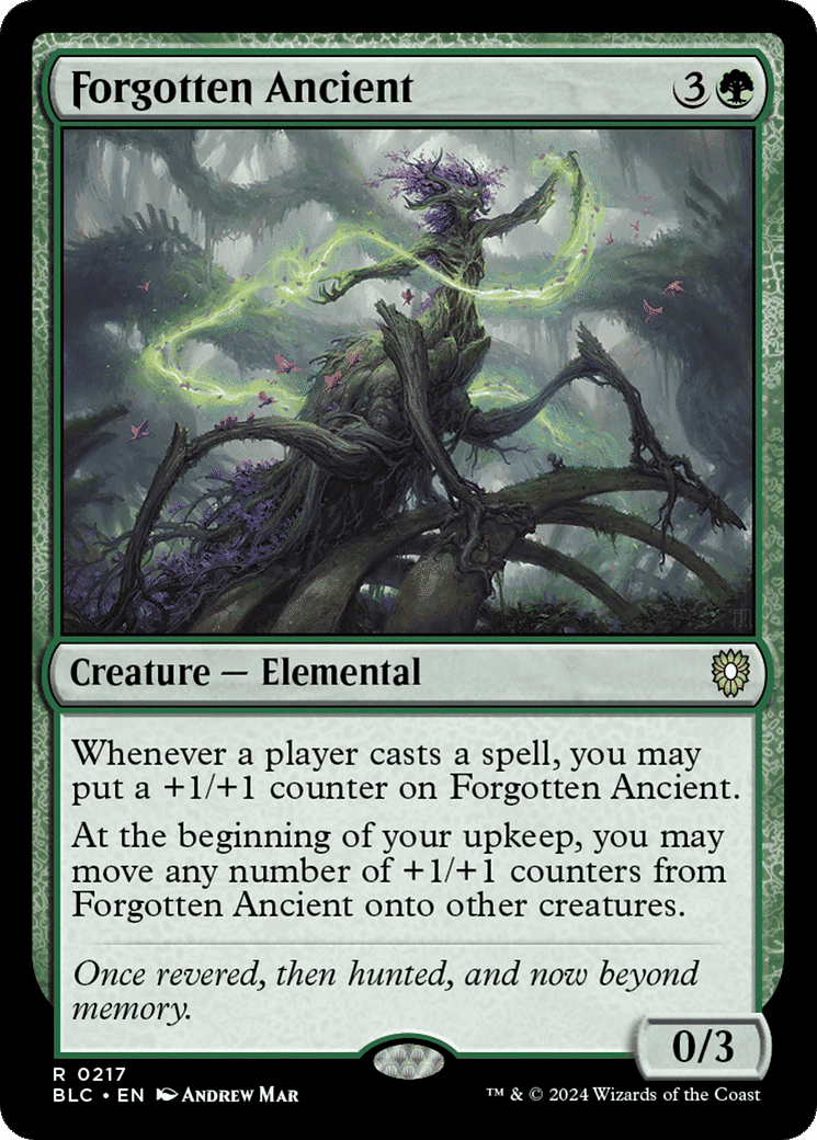 Forgotten Ancient — Bloomburrow Commander — Magic: The Gathering