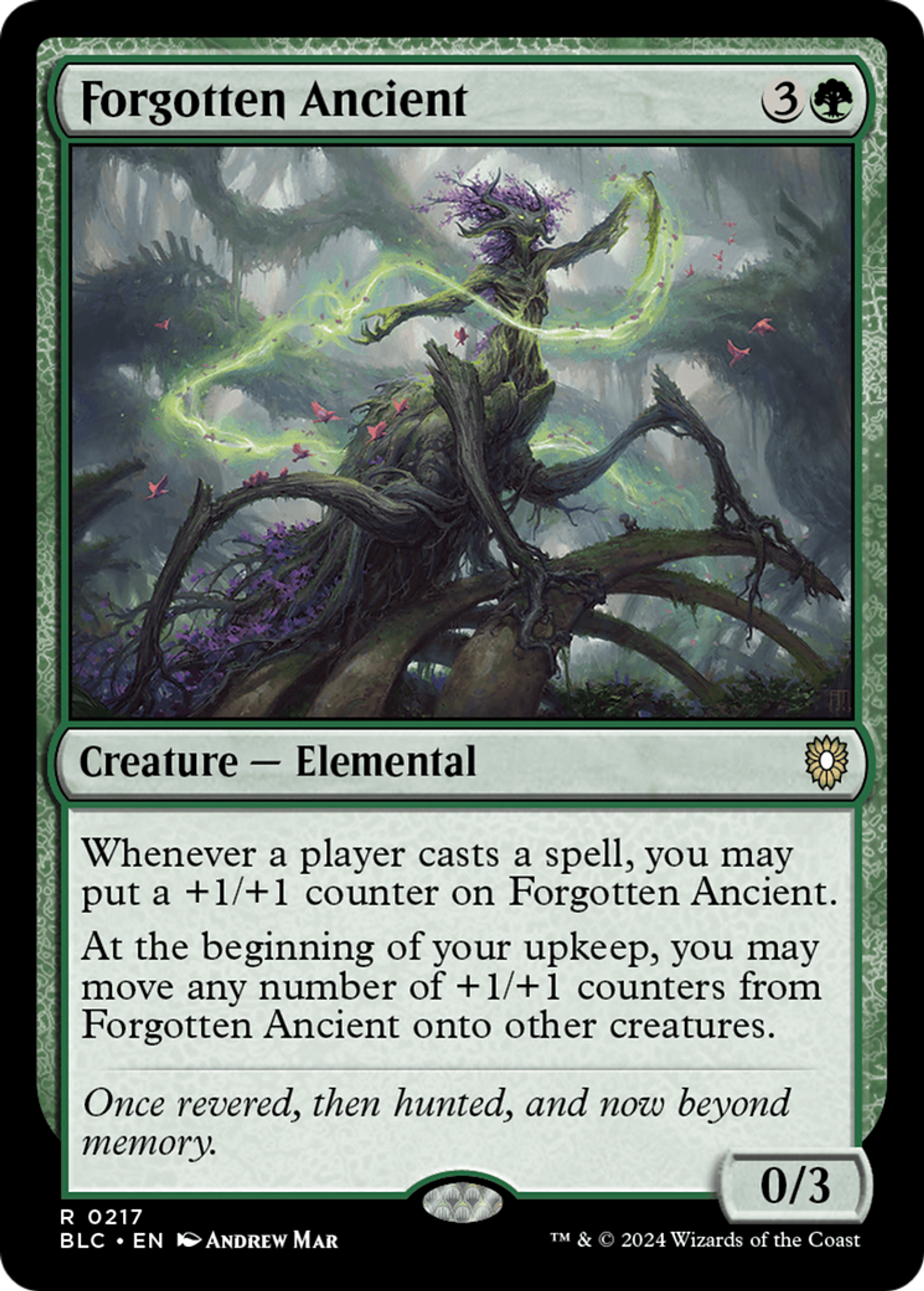 Ancien immémoré — Bloomburrow Commander — Magic: The Gathering