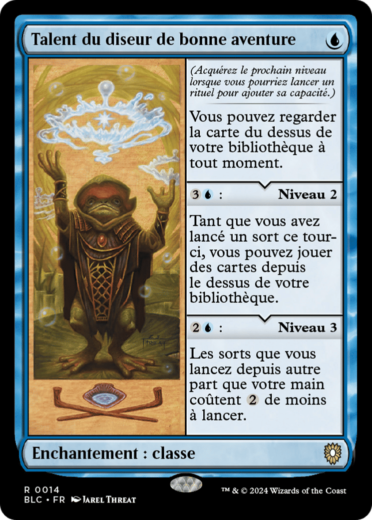 Talent du diseur de bonne aventure — Bloomburrow Commander — Magic: The Gathering