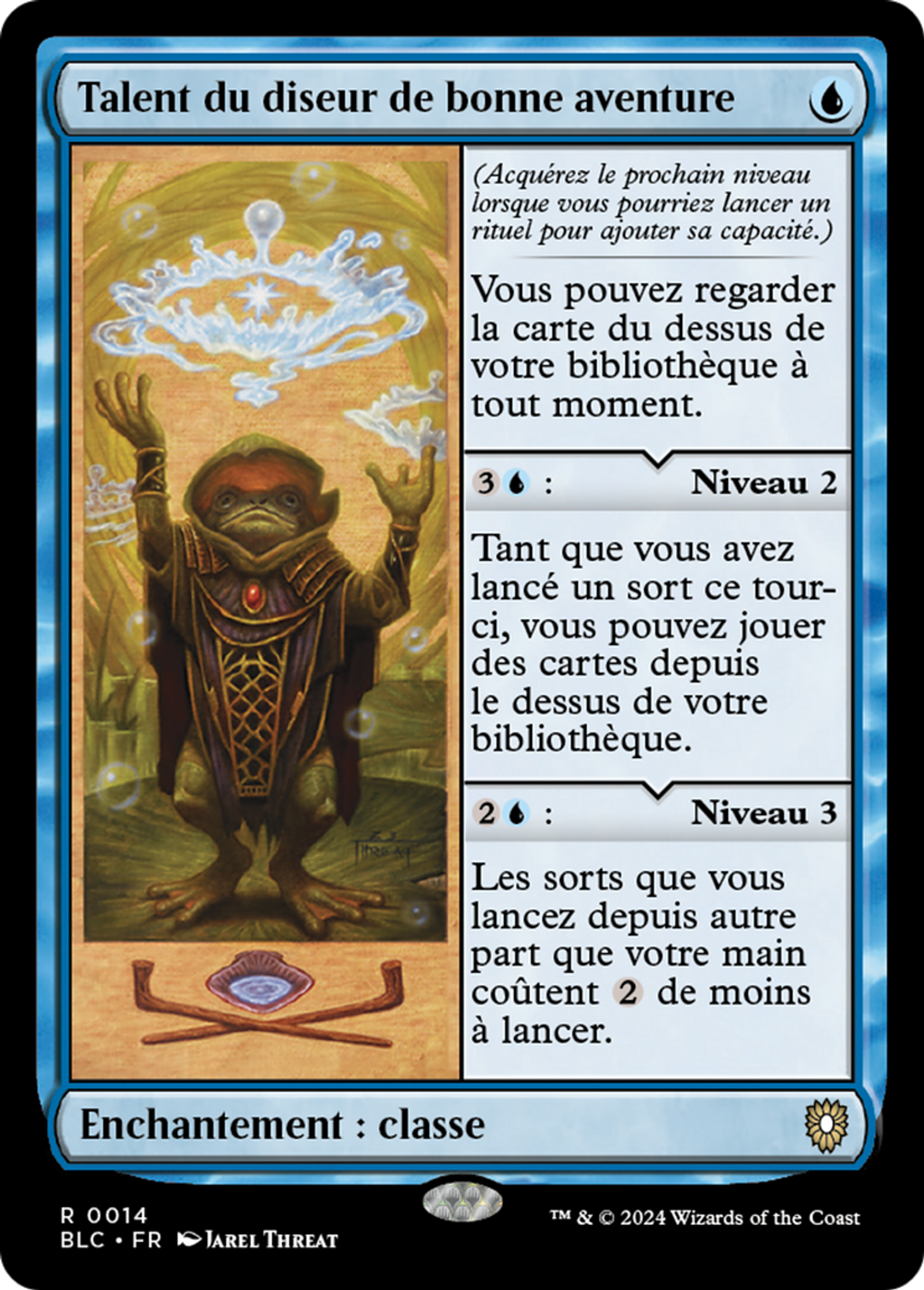 Talent du diseur de bonne aventure — Bloomburrow Commander — Magic: The Gathering