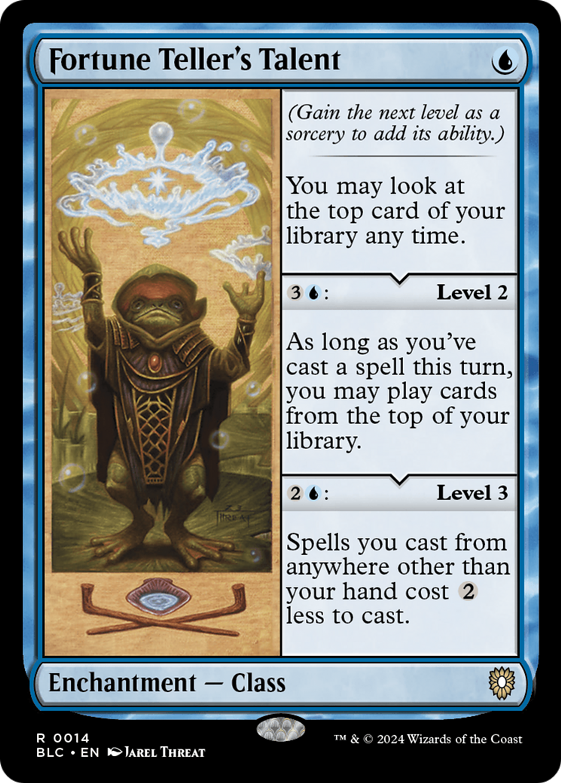 Fortune Teller's Talent — Bloomburrow Commander — Magic: The Gathering