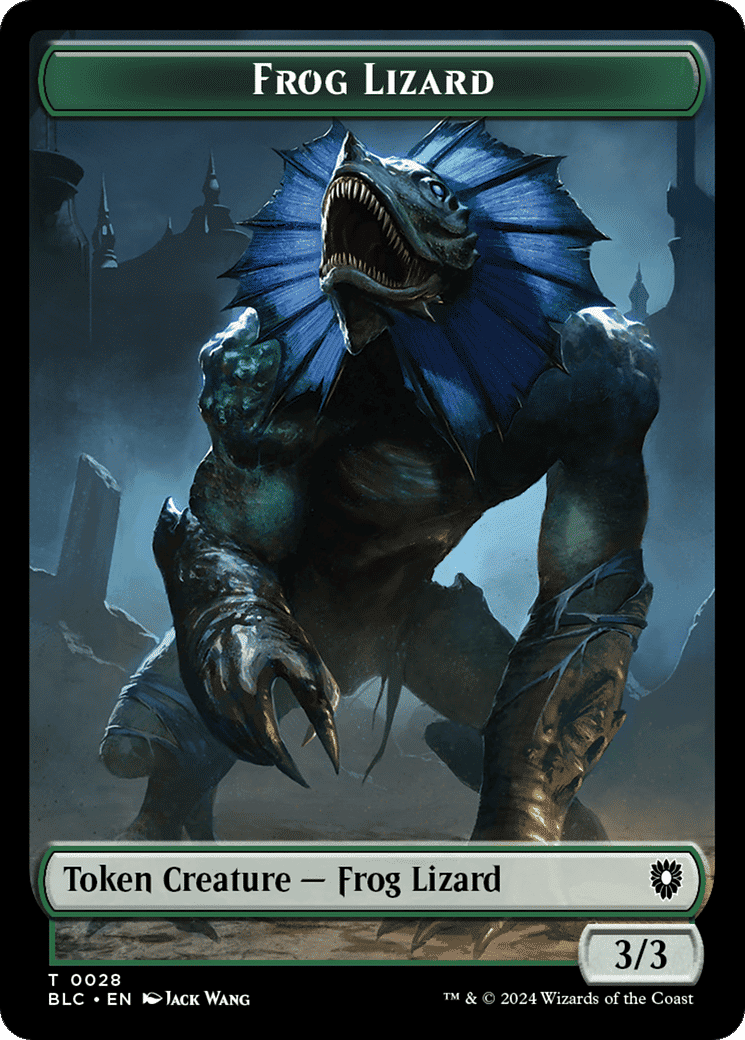 Frog Lizard — Bloomburrow Commander — Magic: The Gathering