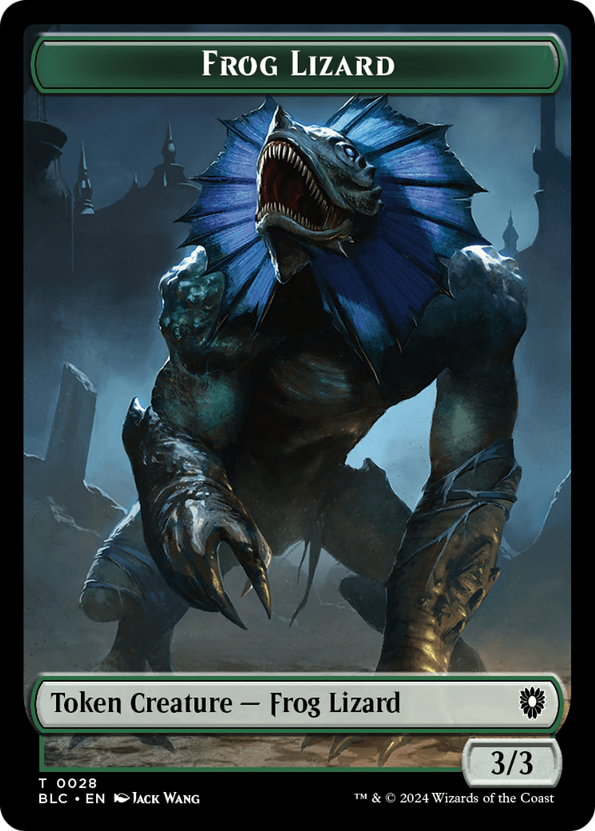 Frog Lizard — Bloomburrow Commander — Magic: The Gathering