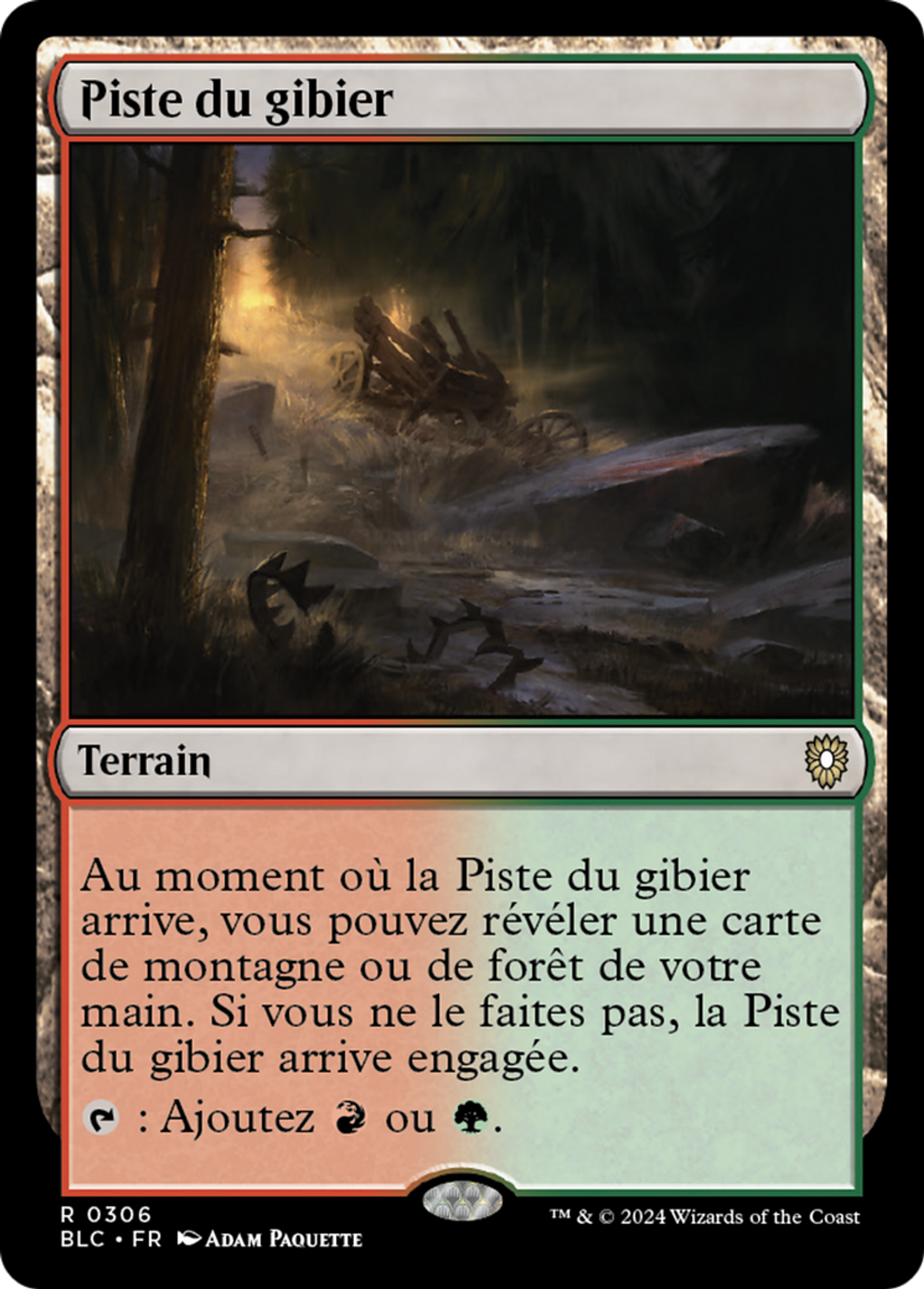Piste du gibier — Bloomburrow Commander — Magic: The Gathering