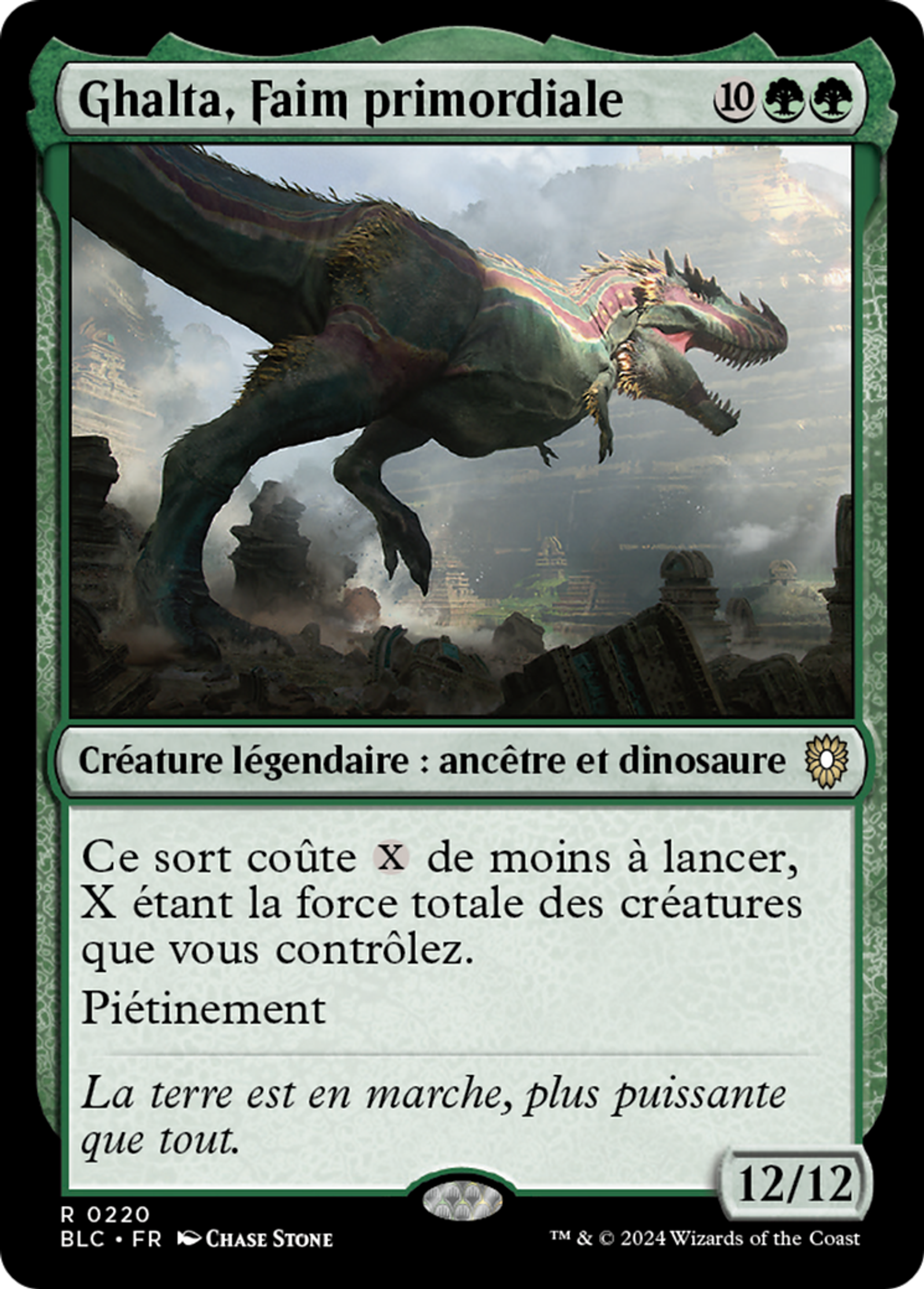 Ghalta, Faim primordiale — Bloomburrow Commander — Magic: The Gathering