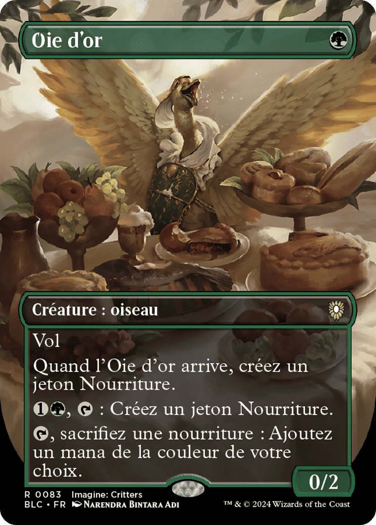 Oie d'or — Bloomburrow Commander — Magic: The Gathering