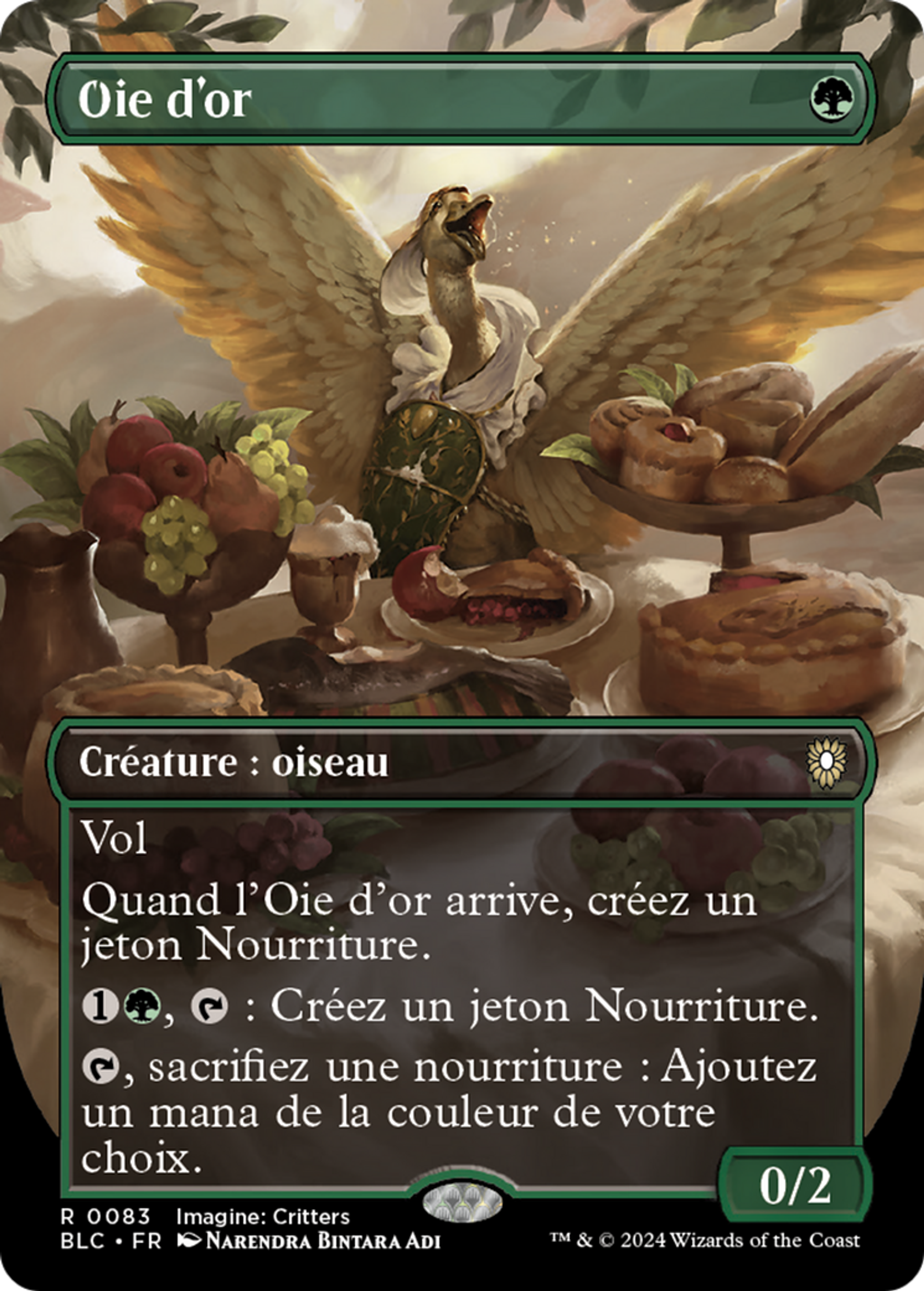 Oie d'or — Bloomburrow Commander — Magic: The Gathering