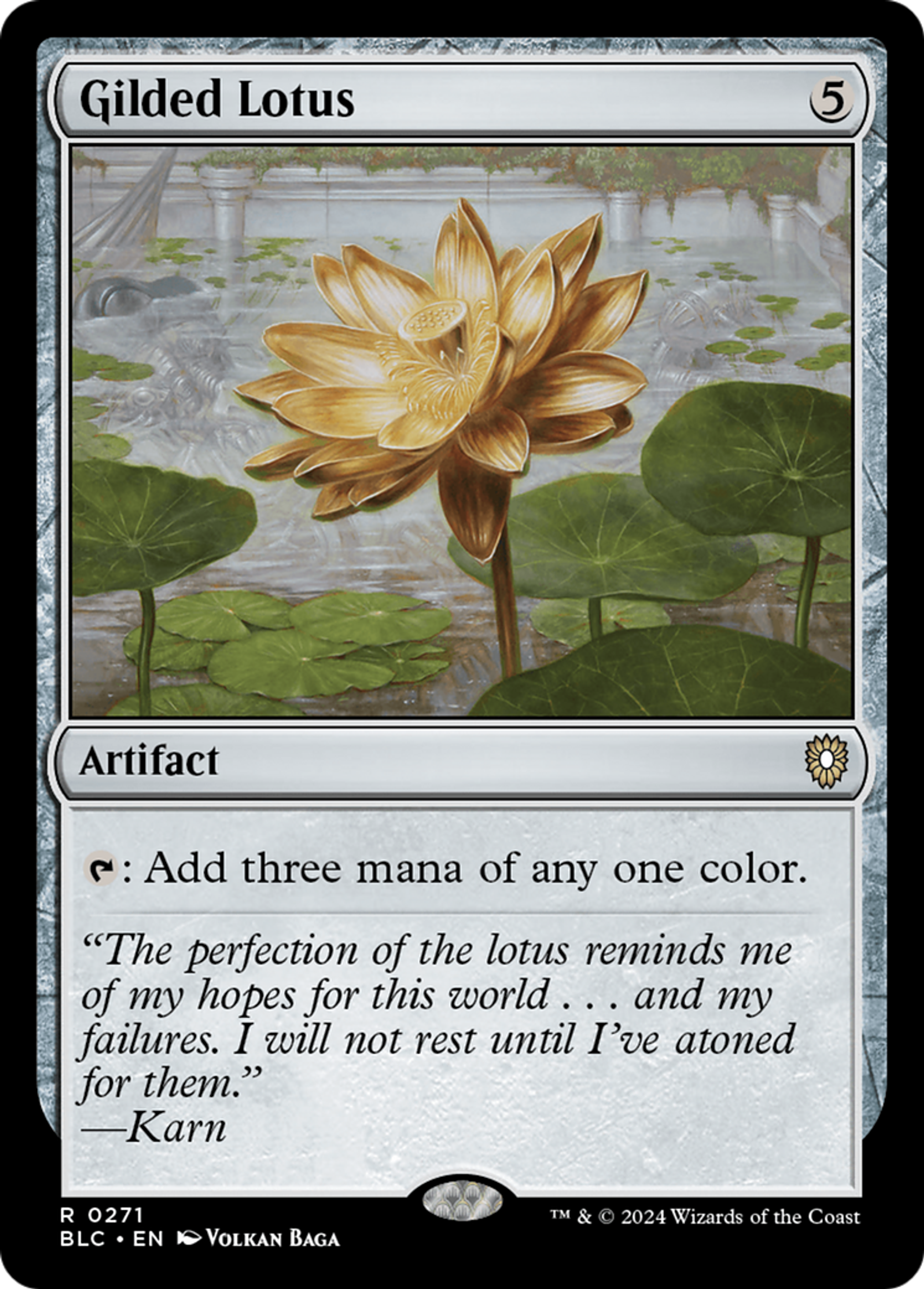 Gilded Lotus — Bloomburrow Commander — Magic: The Gathering