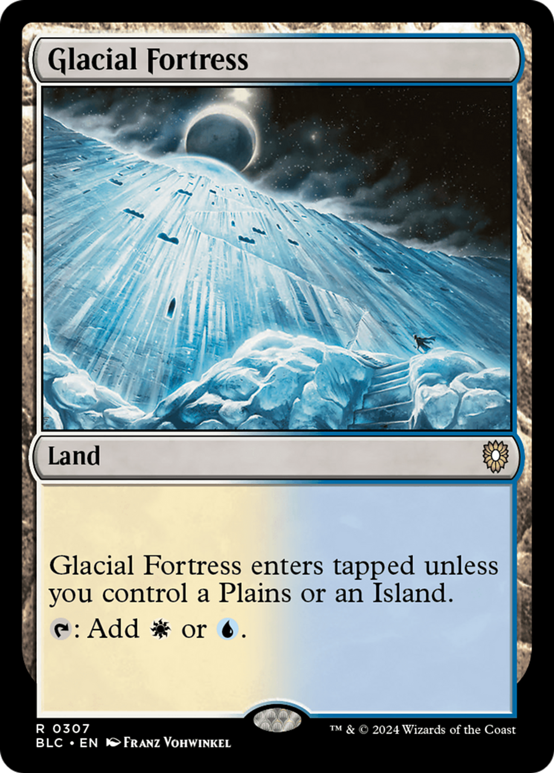 Glacial Fortress — Bloomburrow Commander — Magic: The Gathering