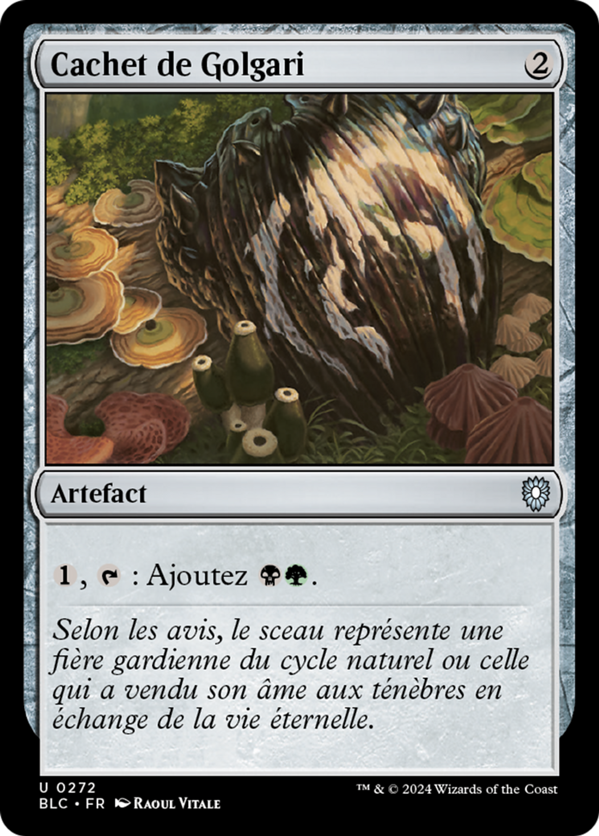 Cachet de Golgari — Bloomburrow Commander — Magic: The Gathering
