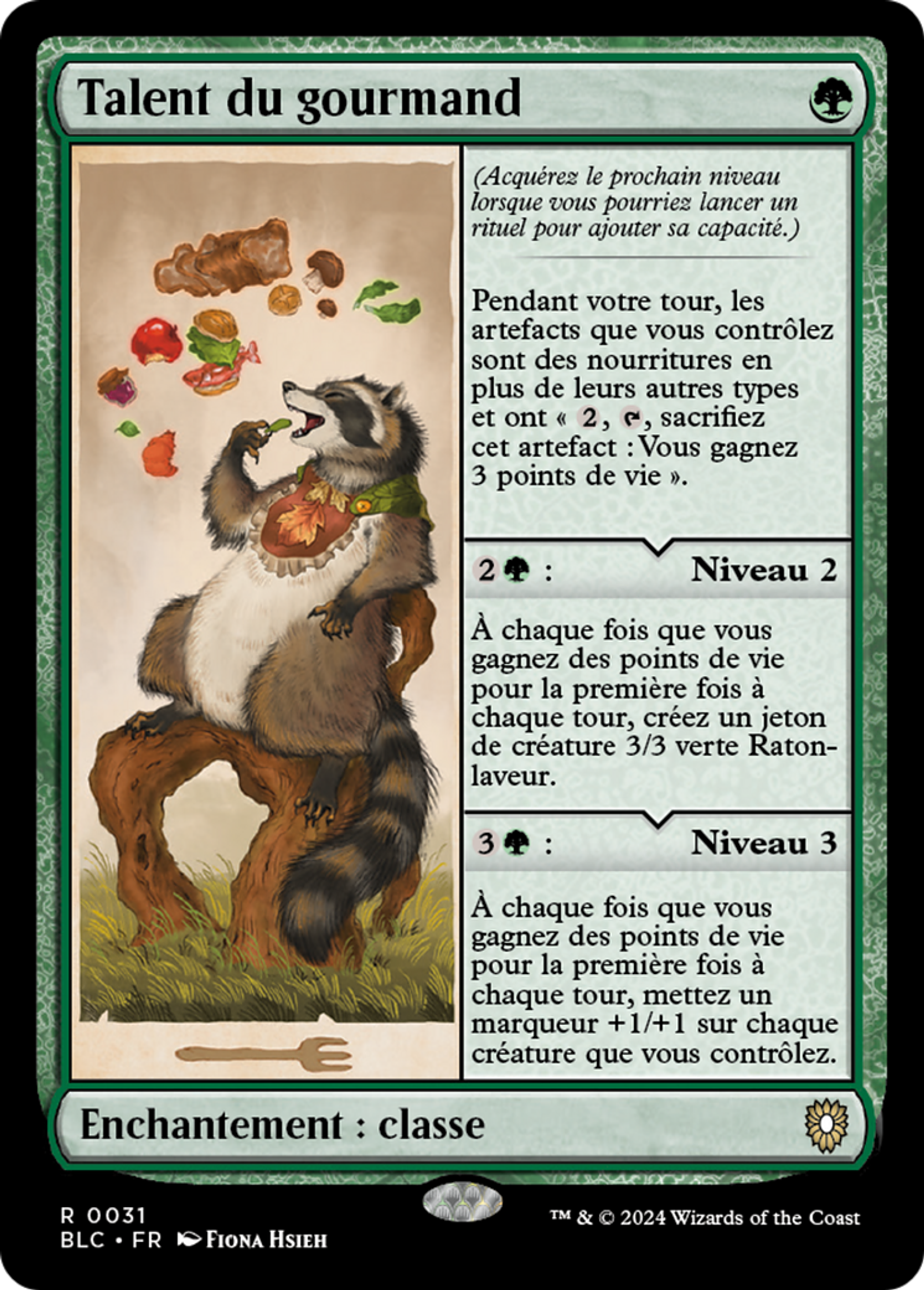 Talent du gourmand — Bloomburrow Commander — Magic: The Gathering
