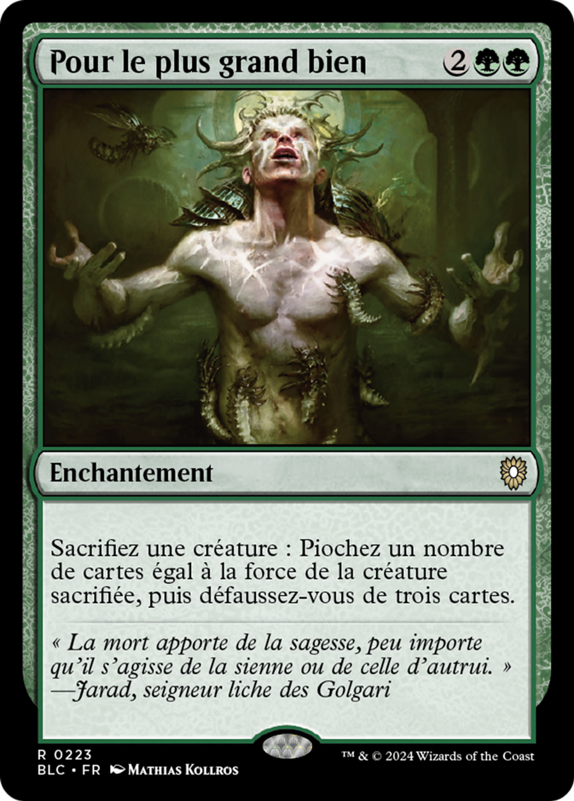 Pour le plus grand bien — Bloomburrow Commander — Magic: The Gathering