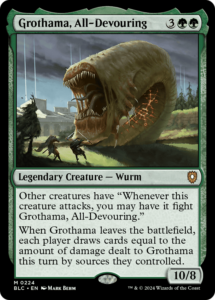 Grothama, All-Devouring — Bloomburrow Commander — Magic: The Gathering