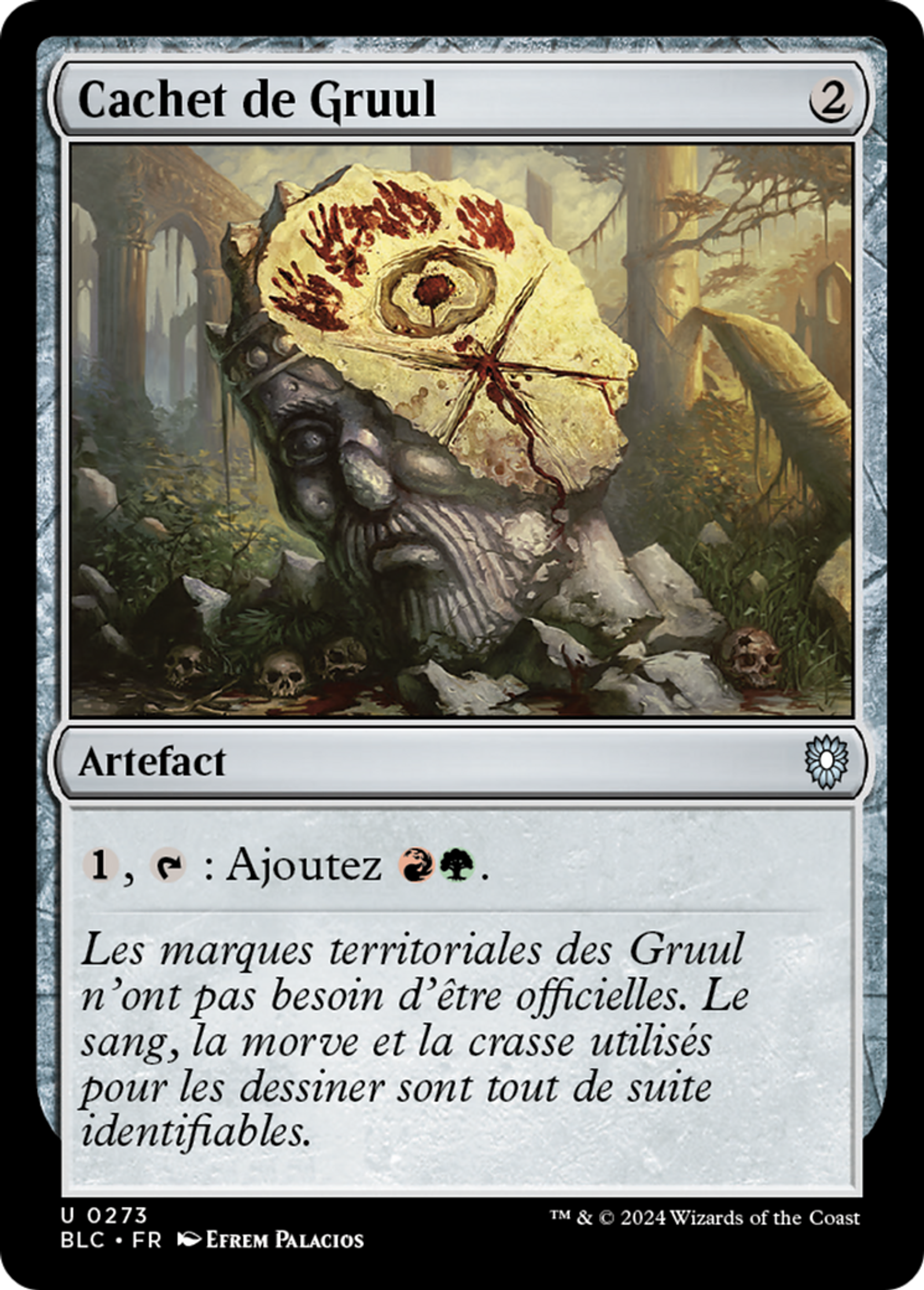 Cachet de Gruul — Bloomburrow Commander — Magic: The Gathering