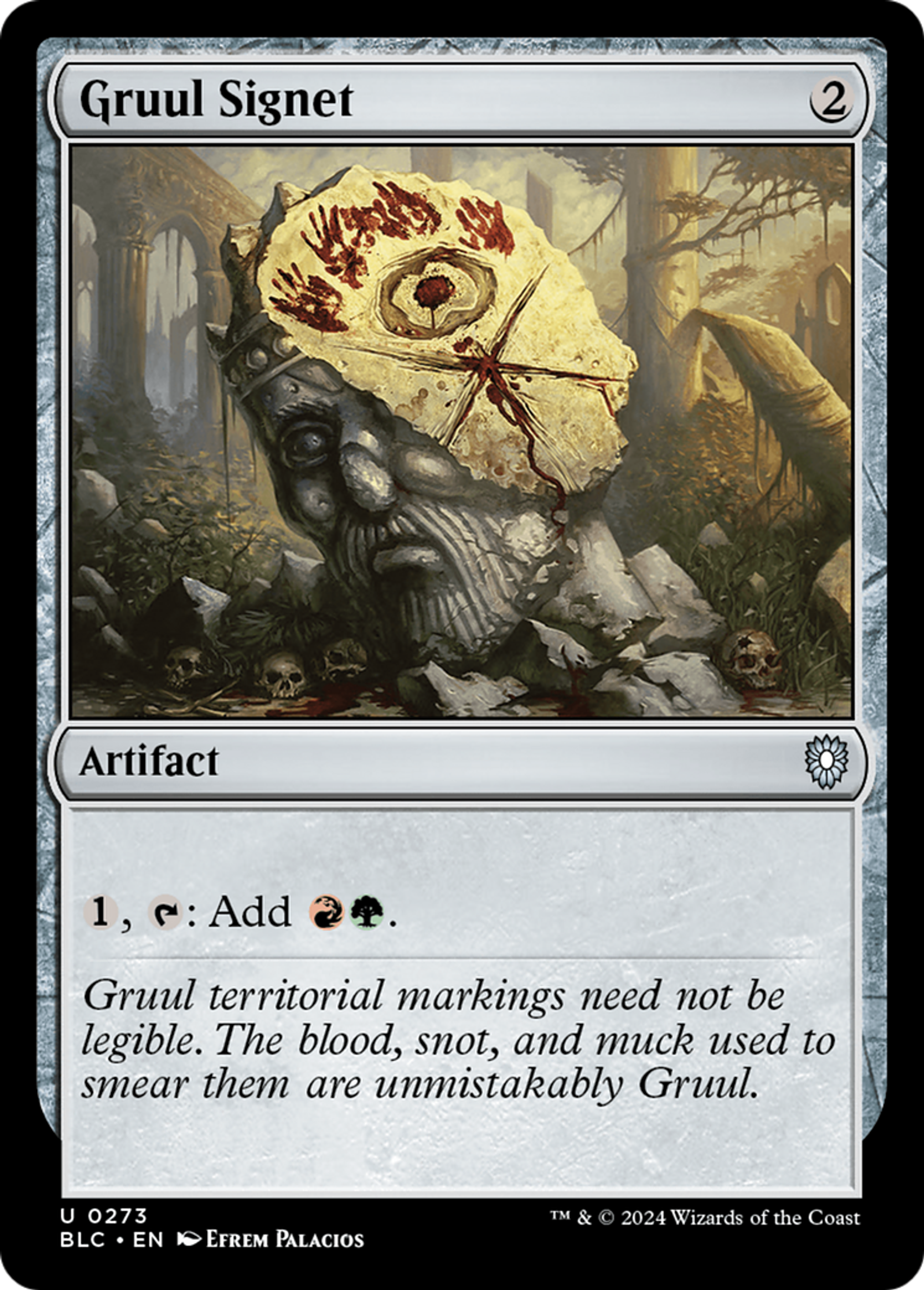 Gruul Signet — Bloomburrow Commander — Magic: The Gathering