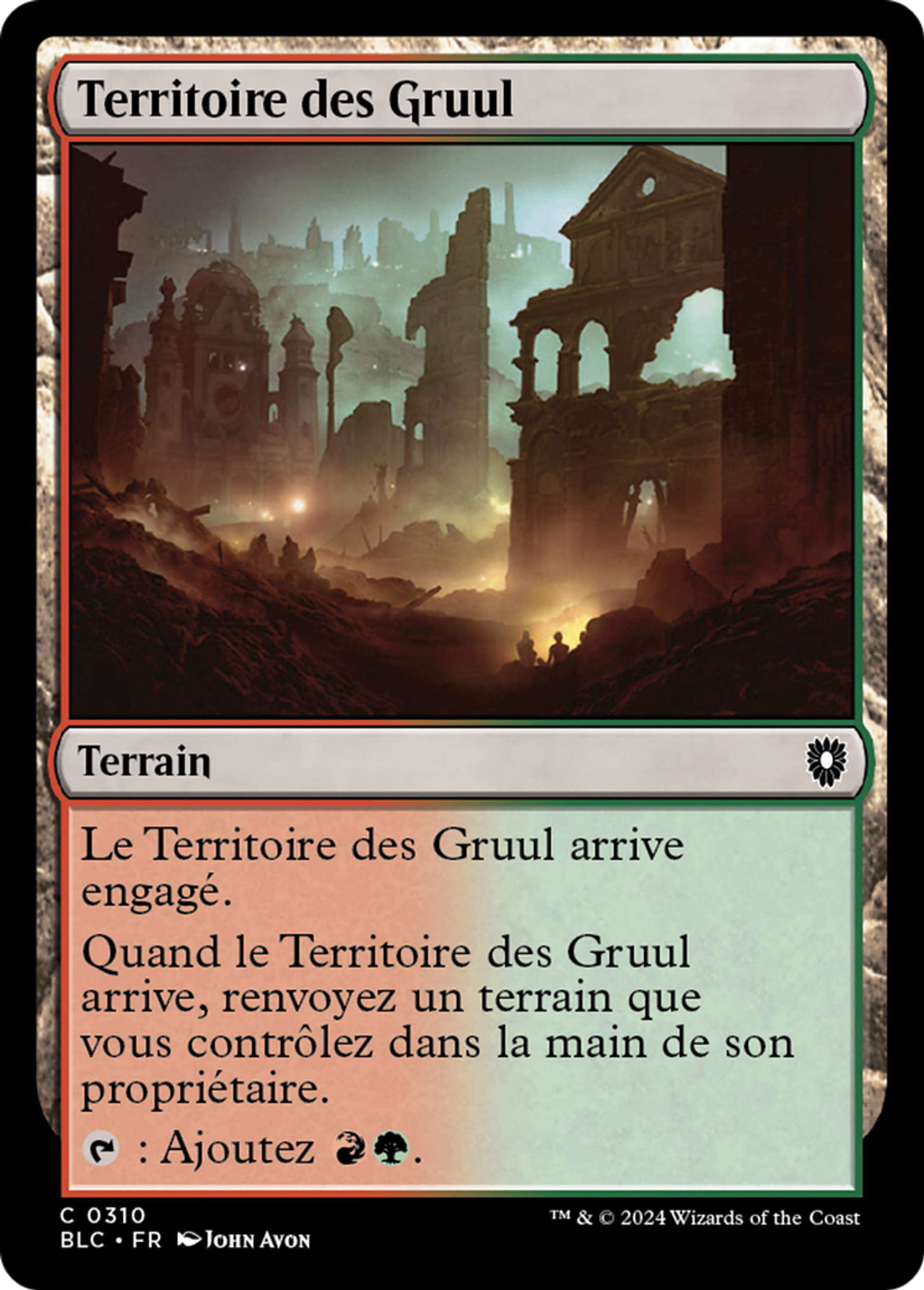 Territoire des Gruul — Bloomburrow Commander — Magic: The Gathering