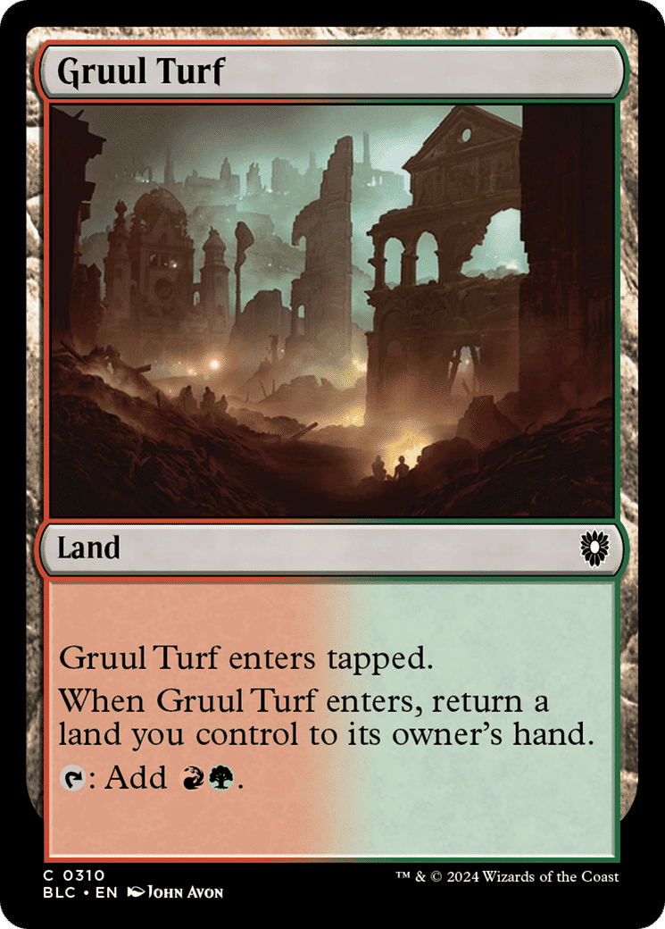 Gruul Turf — Bloomburrow Commander — Magic: The Gathering