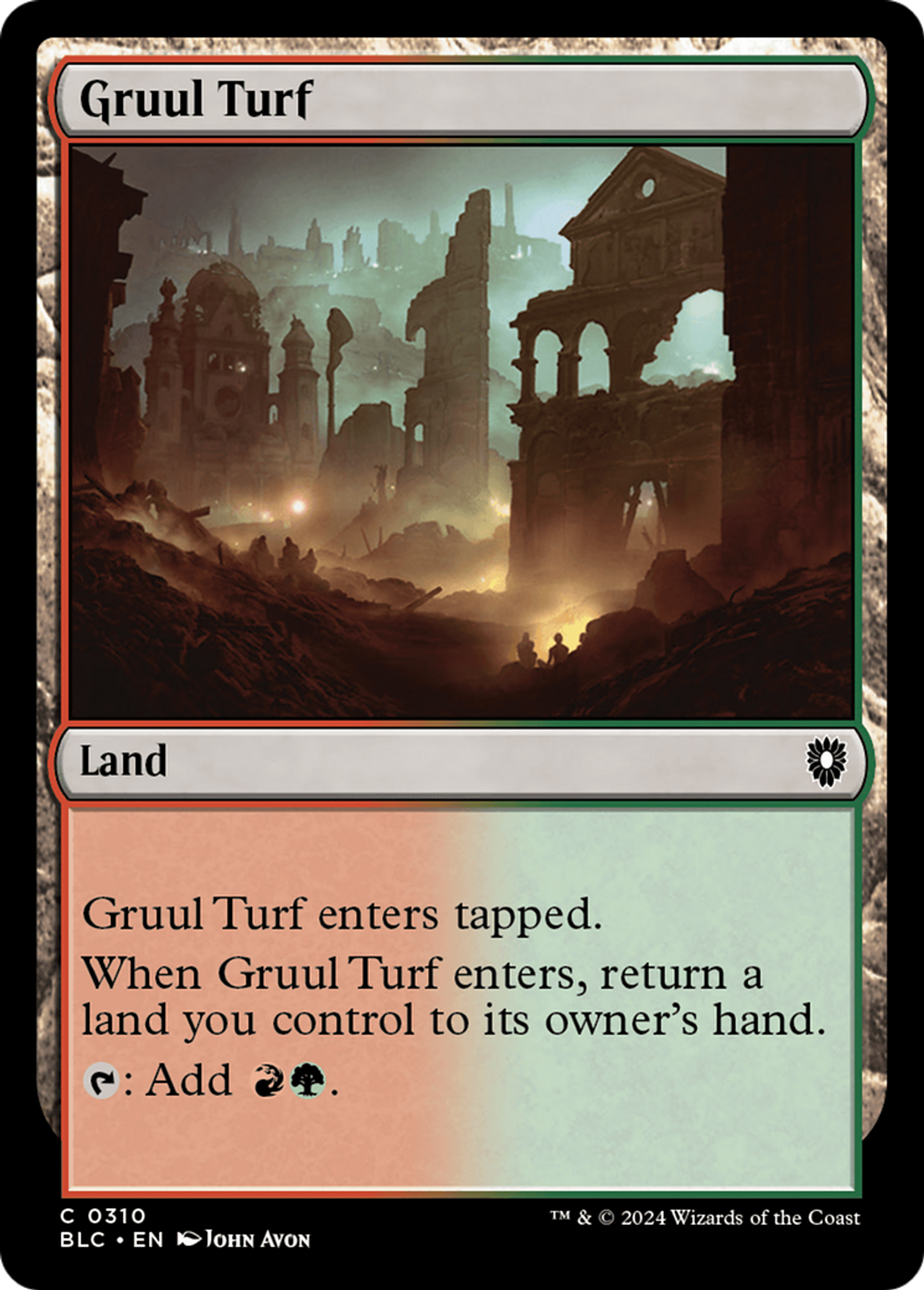 Gruul Turf — Bloomburrow Commander — Magic: The Gathering