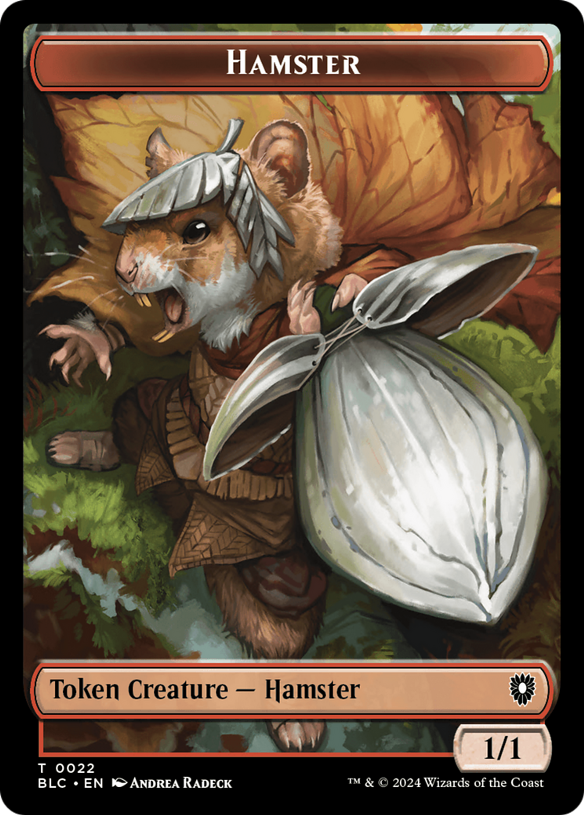 Hamster — Bloomburrow Commander — Magic: The Gathering
