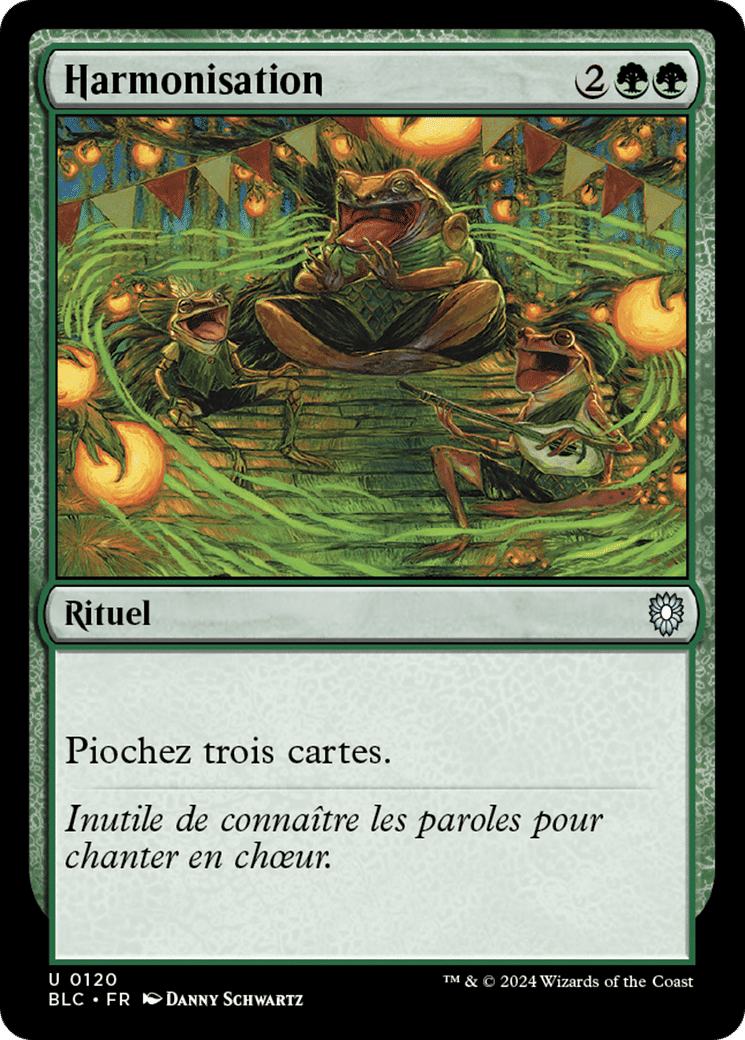 Harmonisation — Bloomburrow Commander — Magic: The Gathering