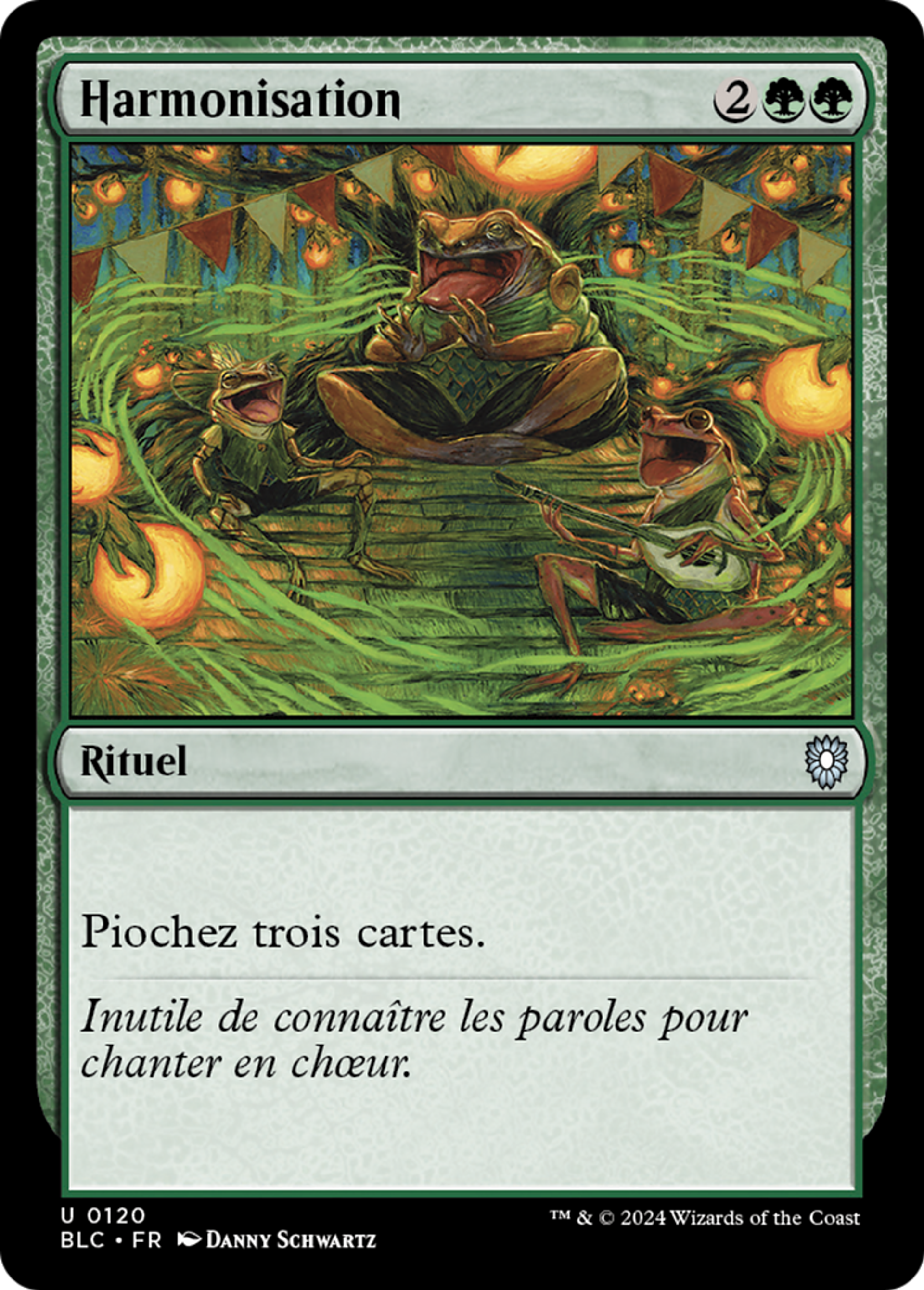 Harmonisation — Bloomburrow Commander — Magic: The Gathering