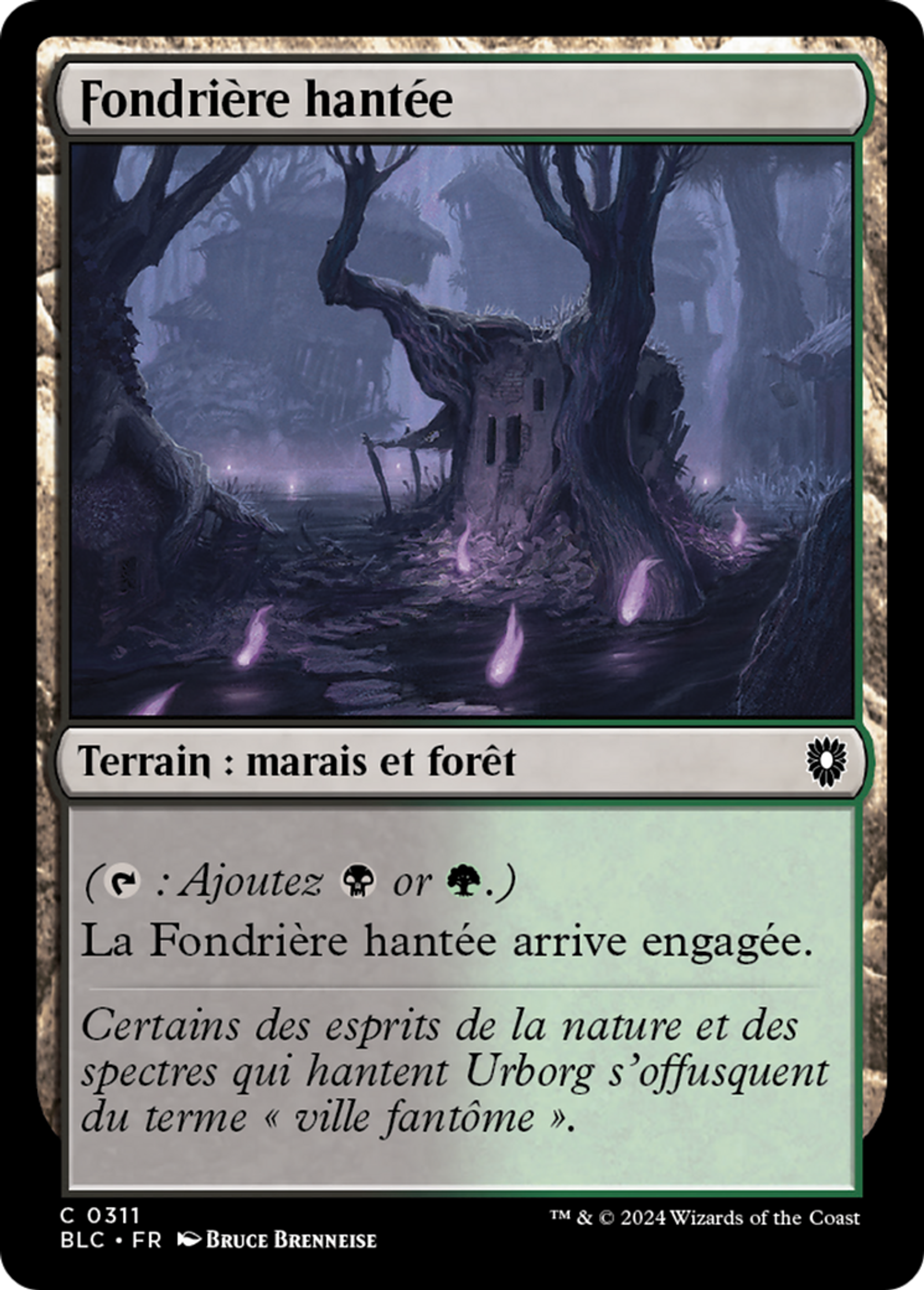 Fondrière hantée — Bloomburrow Commander — Magic: The Gathering