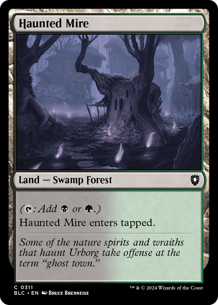 Haunted Mire — Bloomburrow Commander — Magic: The Gathering