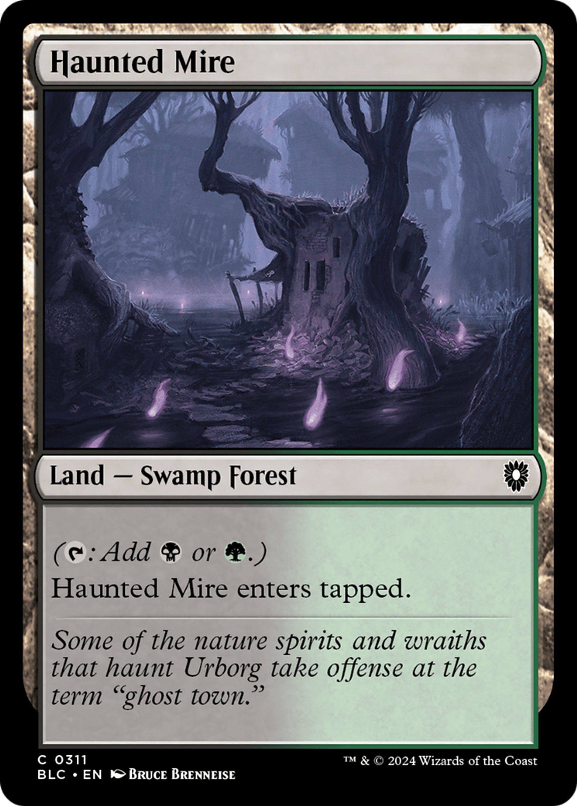 Haunted Mire — Bloomburrow Commander — Magic: The Gathering