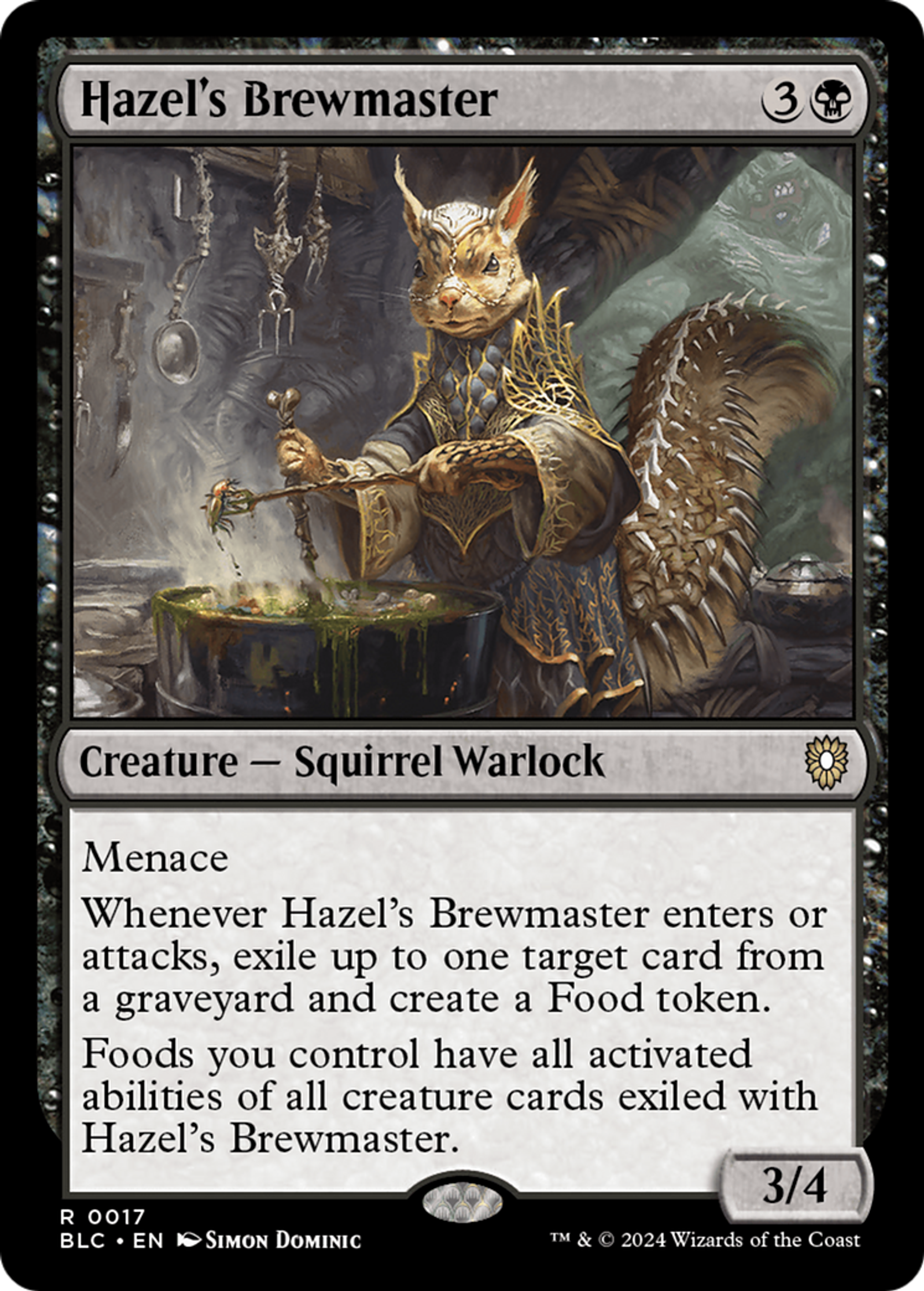 Hazel's Brewmaster — Bloomburrow Commander — Magic: The Gathering