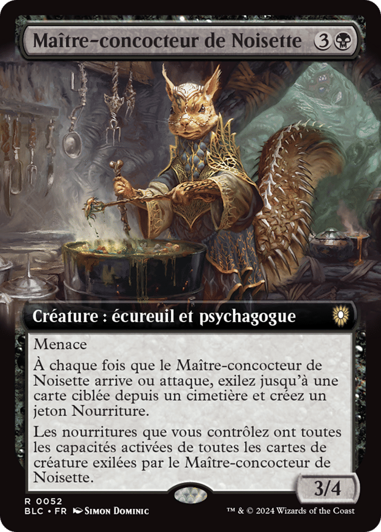 Maître-concocteur de Noisette — Bloomburrow Commander — Magic: The Gathering