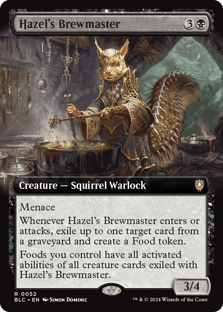 Hazel's Brewmaster — Bloomburrow Commander — Magic: The Gathering
