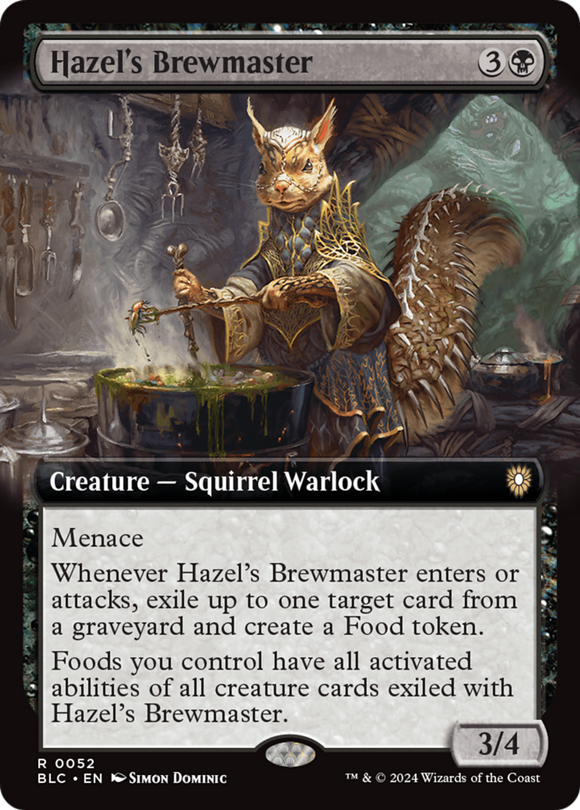 Hazel's Brewmaster — Bloomburrow Commander — Magic: The Gathering