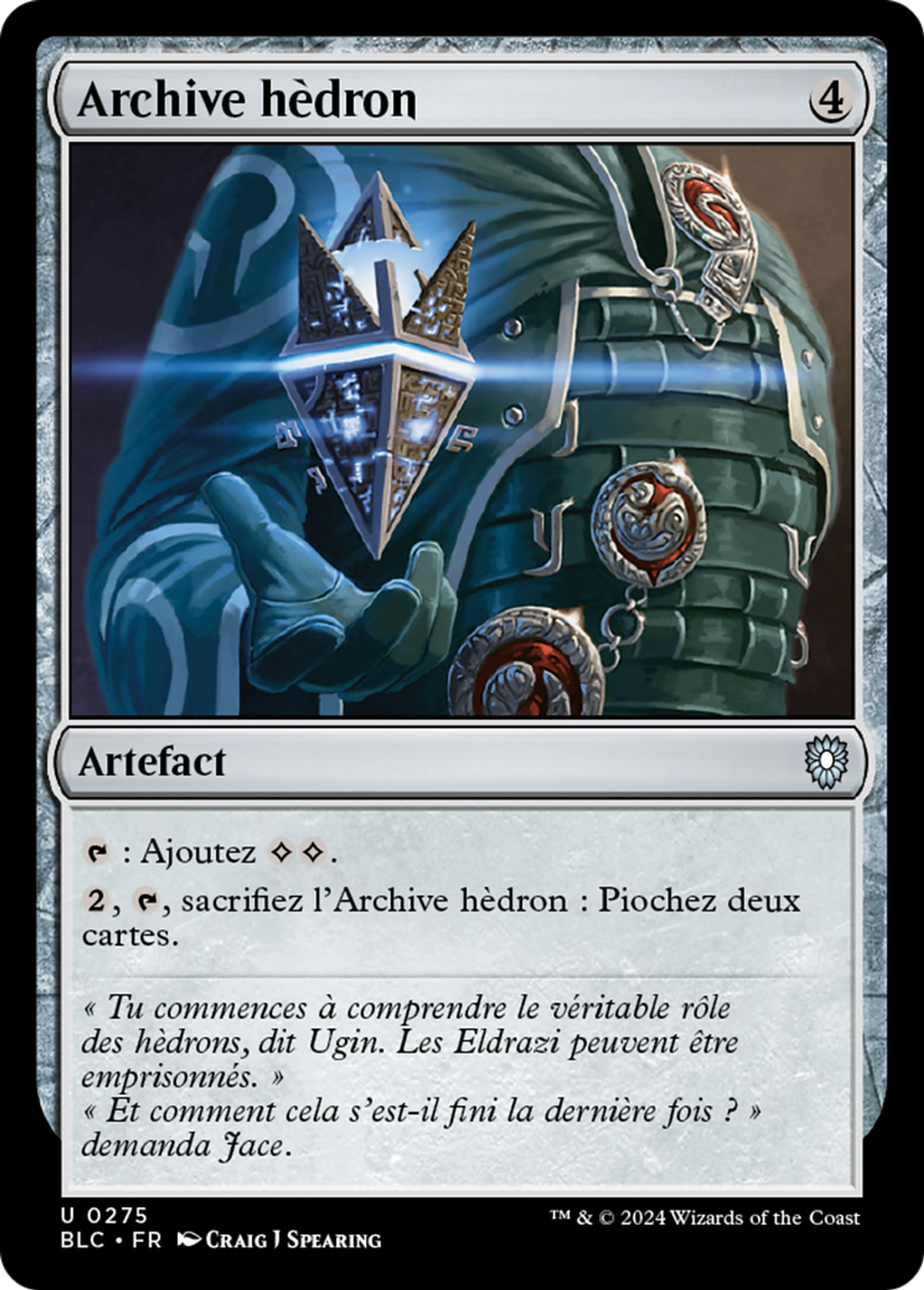 Archive hèdron — Bloomburrow Commander — Magic: The Gathering