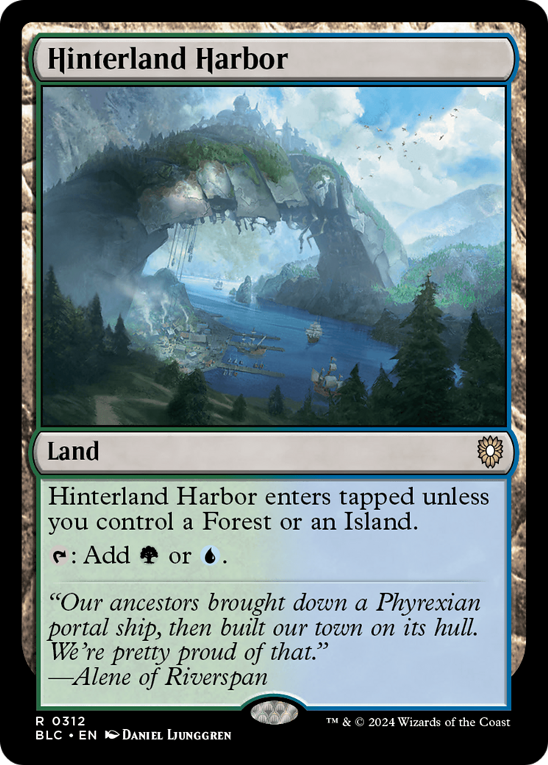 Hinterland Harbor — Bloomburrow Commander — Magic: The Gathering