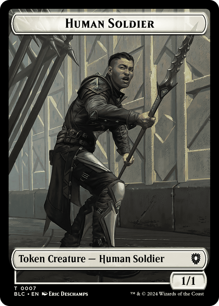 Human Soldier — Bloomburrow Commander — Magic: The Gathering