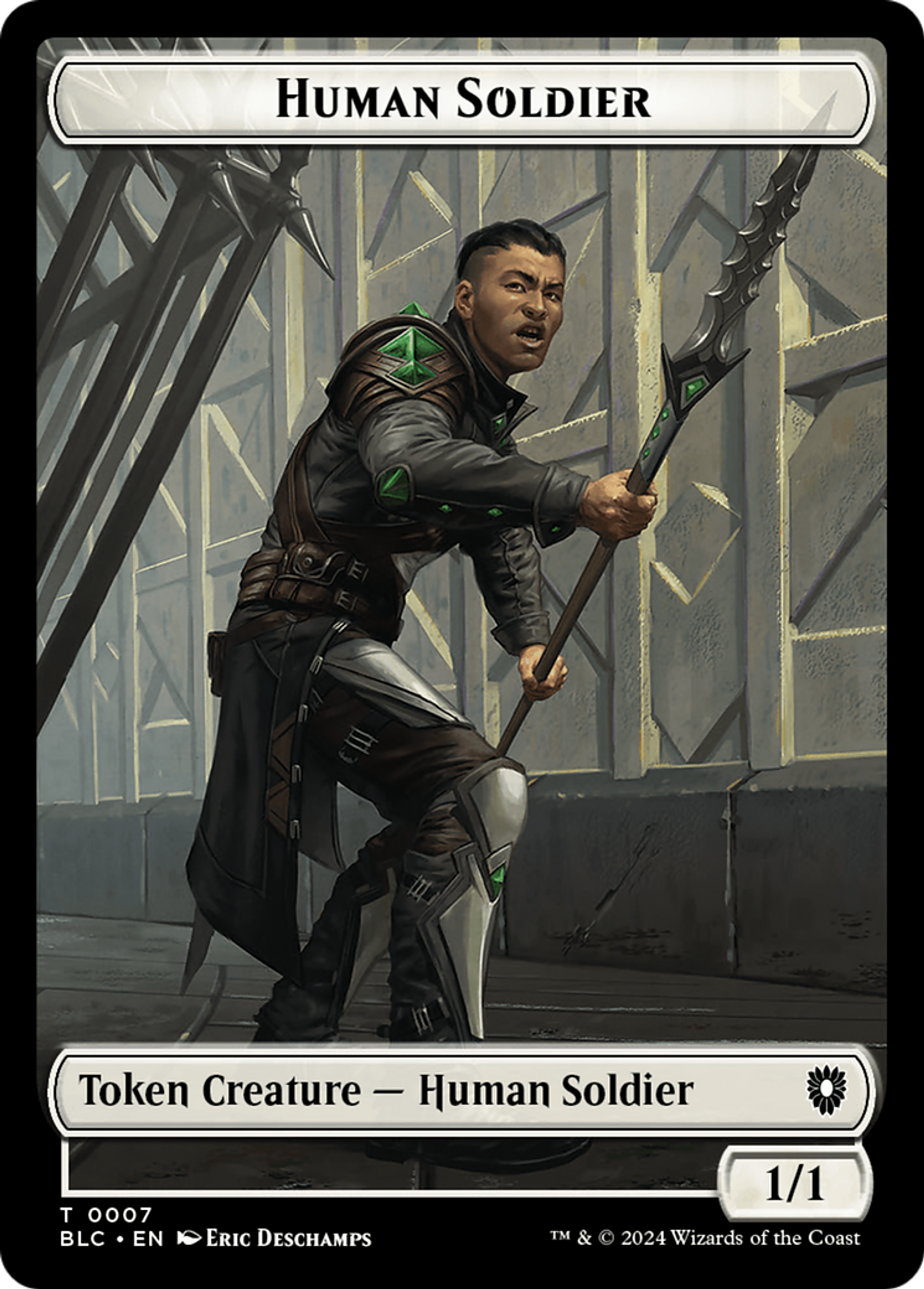Human Soldier — Bloomburrow Commander — Magic: The Gathering