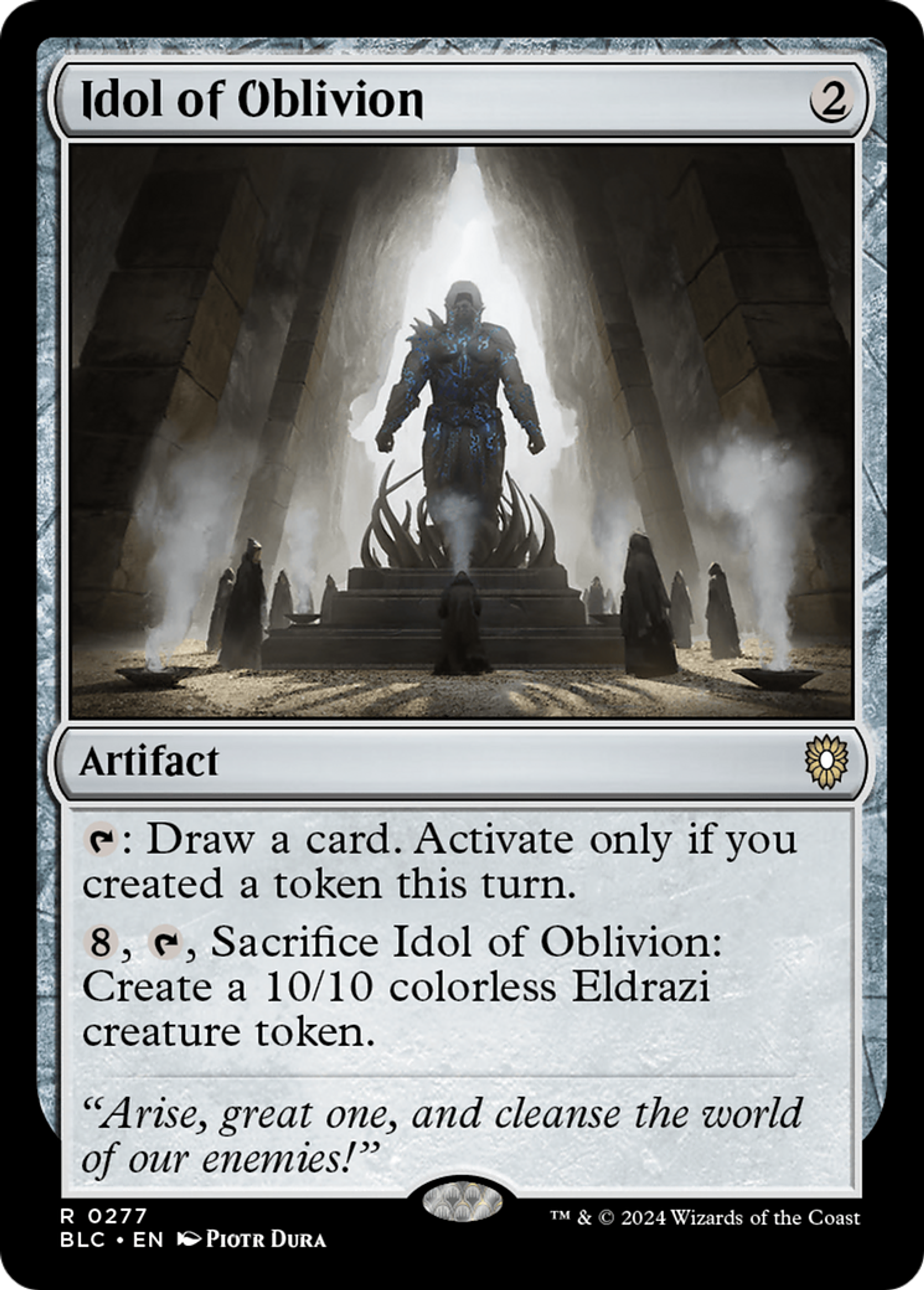 Idol of Oblivion — Bloomburrow Commander — Magic: The Gathering