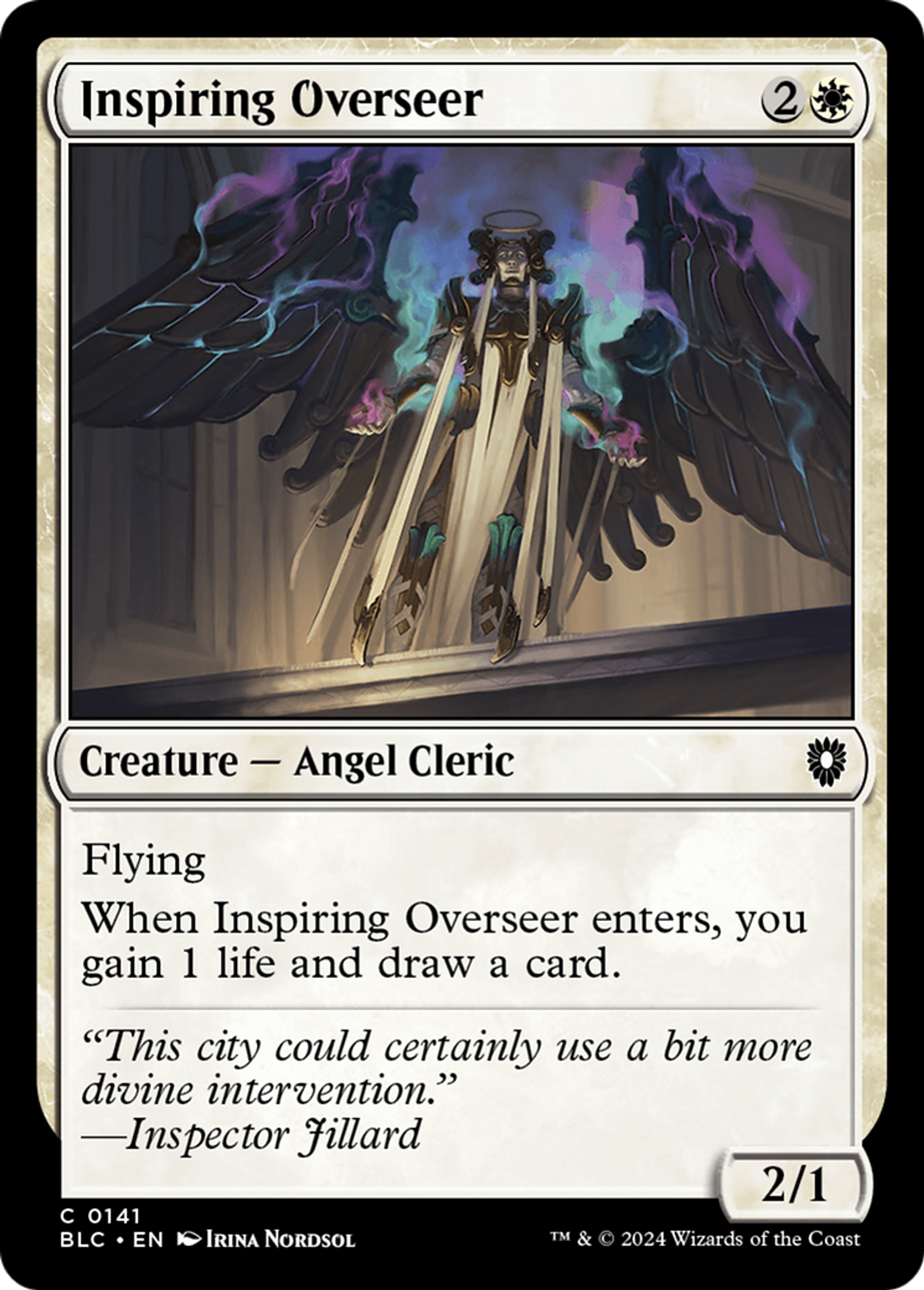 Inspiring Overseer — Bloomburrow Commander — Magic: The Gathering