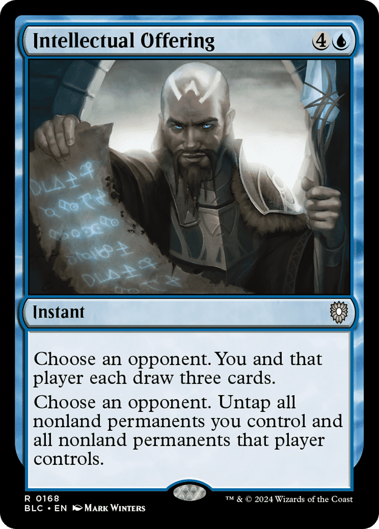 Intellectual Offering — Bloomburrow Commander — Magic: The Gathering