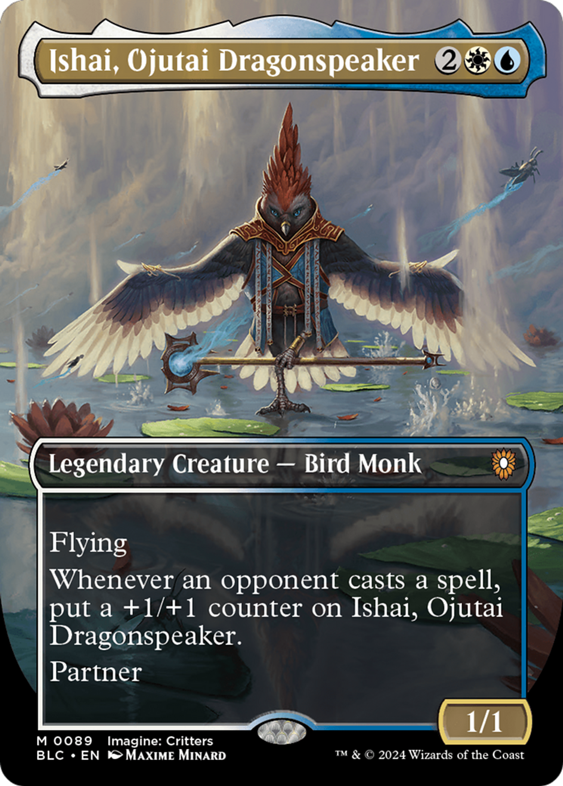 Ishai, Ojutai Dragonspeaker — Bloomburrow Commander — Magic: The Gathering