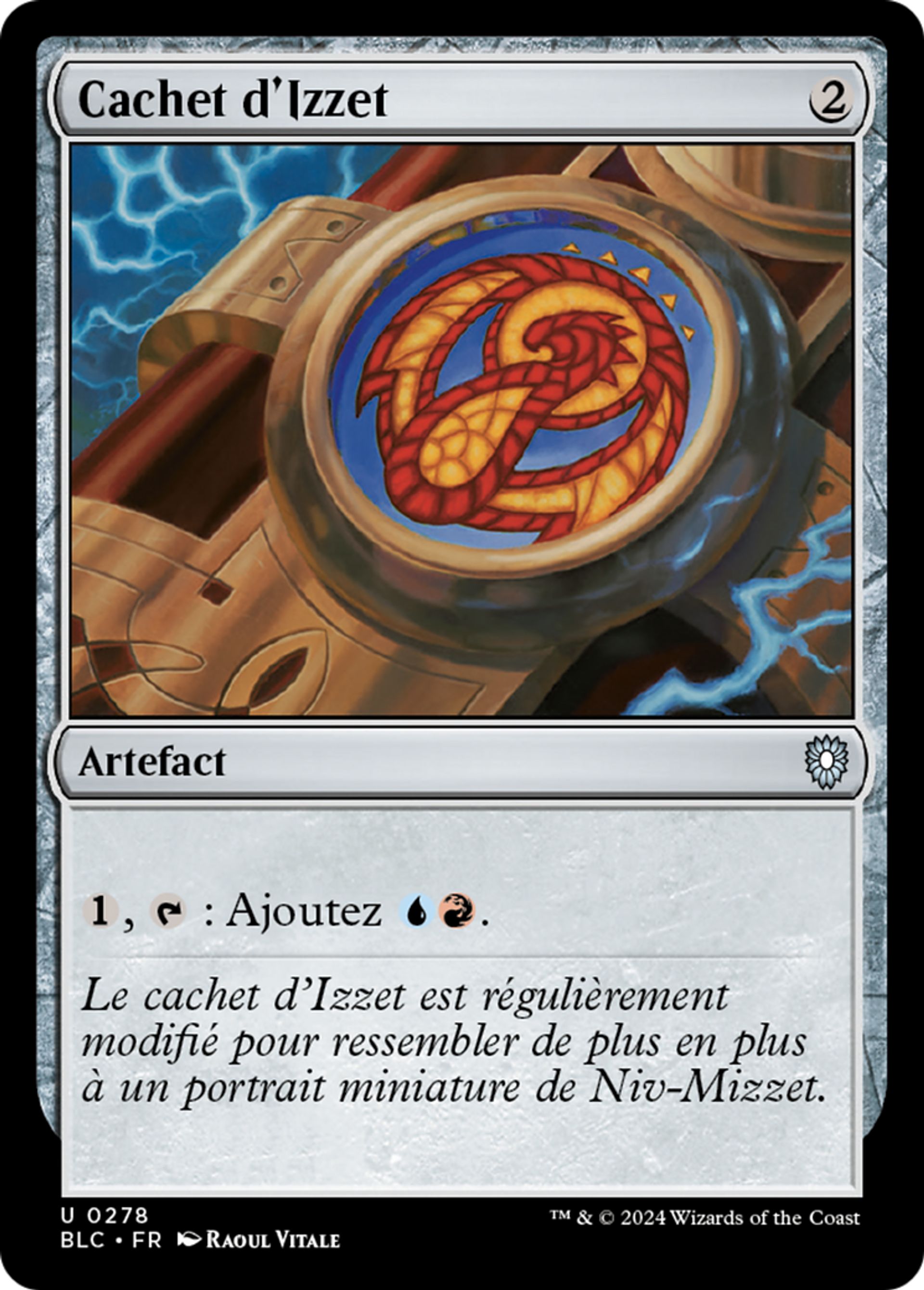 Cachet d'Izzet — Bloomburrow Commander — Magic: The Gathering