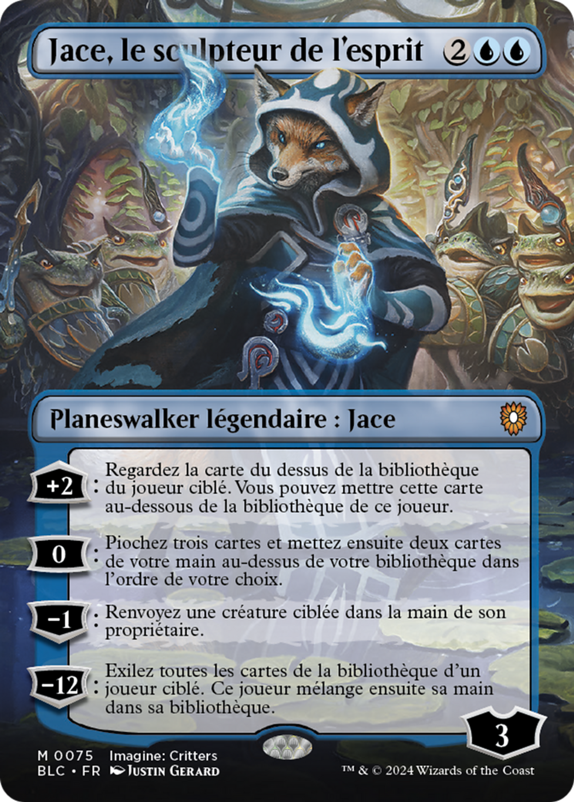 Jace, le sculpteur de l'esprit — Bloomburrow Commander — Magic: The Gathering
