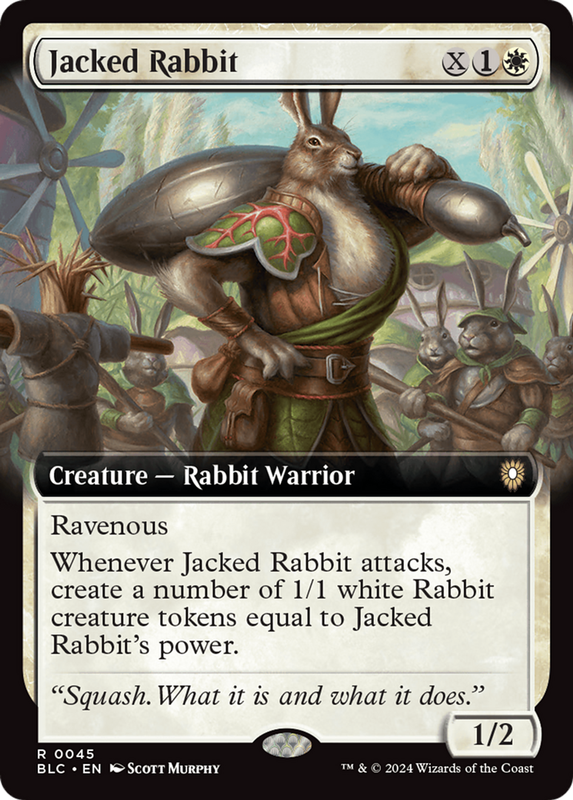 Jacked Rabbit — Bloomburrow Commander — Magic: The Gathering