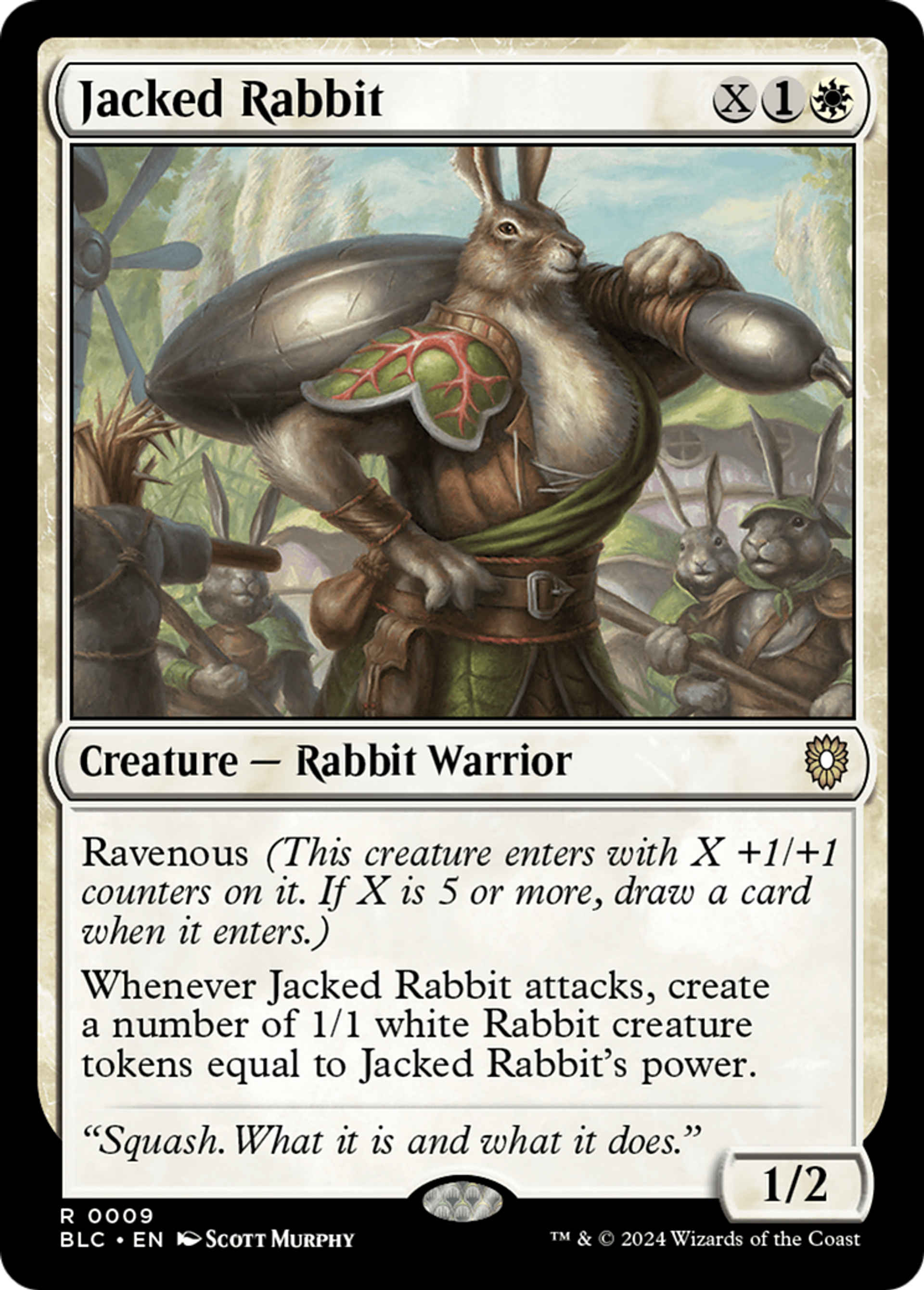 Jacked Rabbit — Bloomburrow Commander — Magic: The Gathering