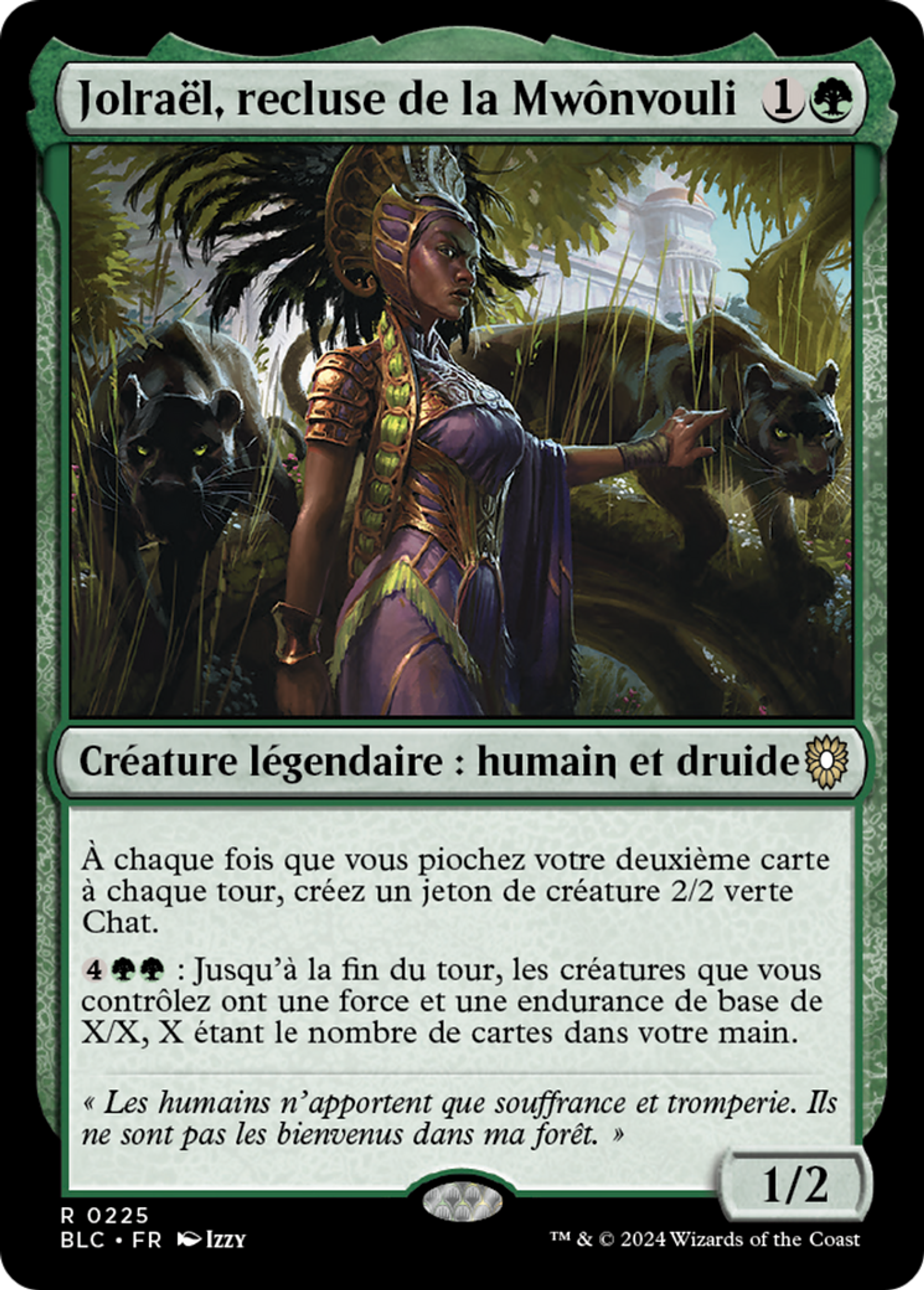 Jolraël, recluse de la Mwônvouli — Bloomburrow Commander — Magic: The Gathering